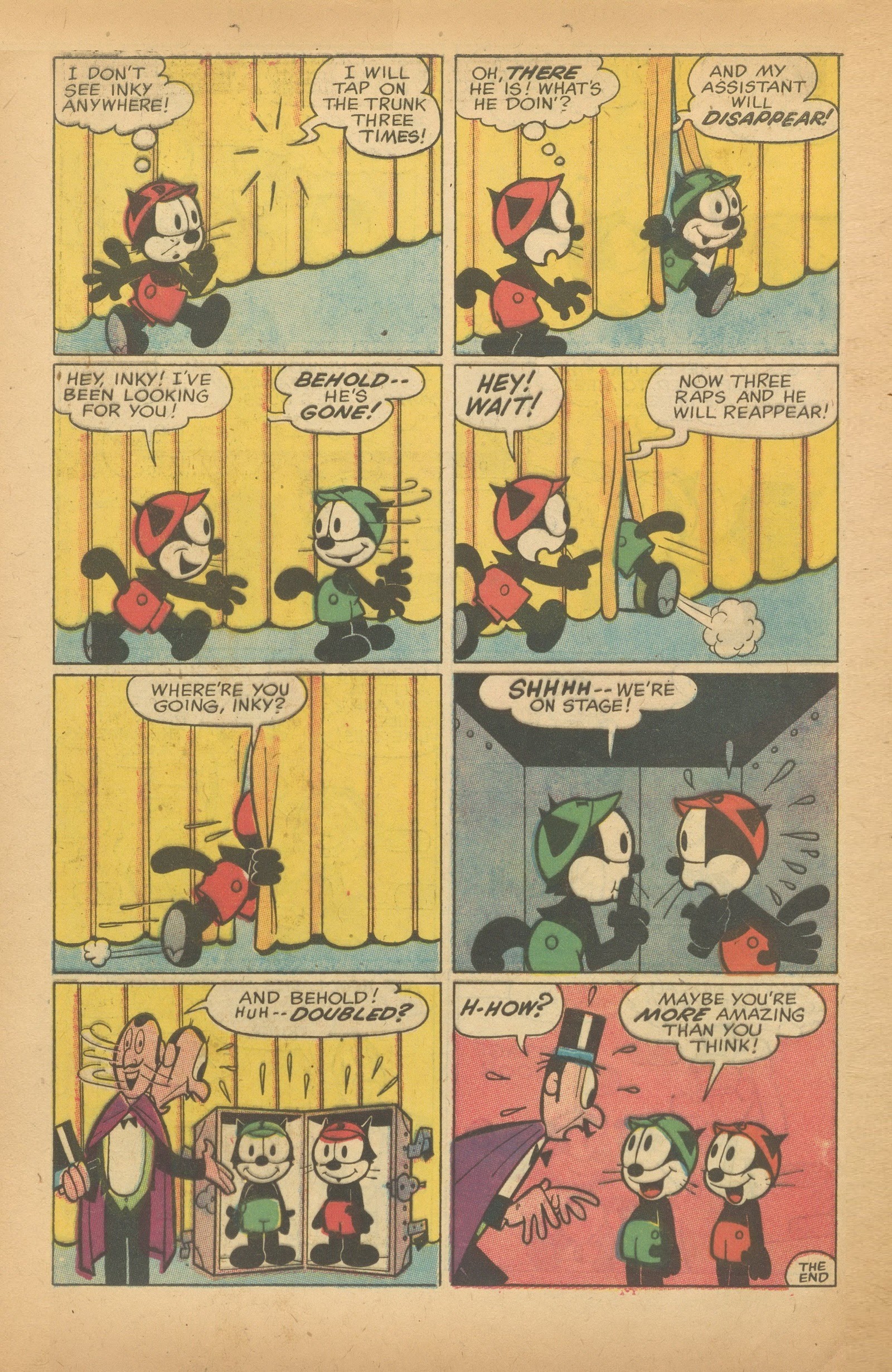 Read online Felix the Cat (1955) comic -  Issue #87 - 32