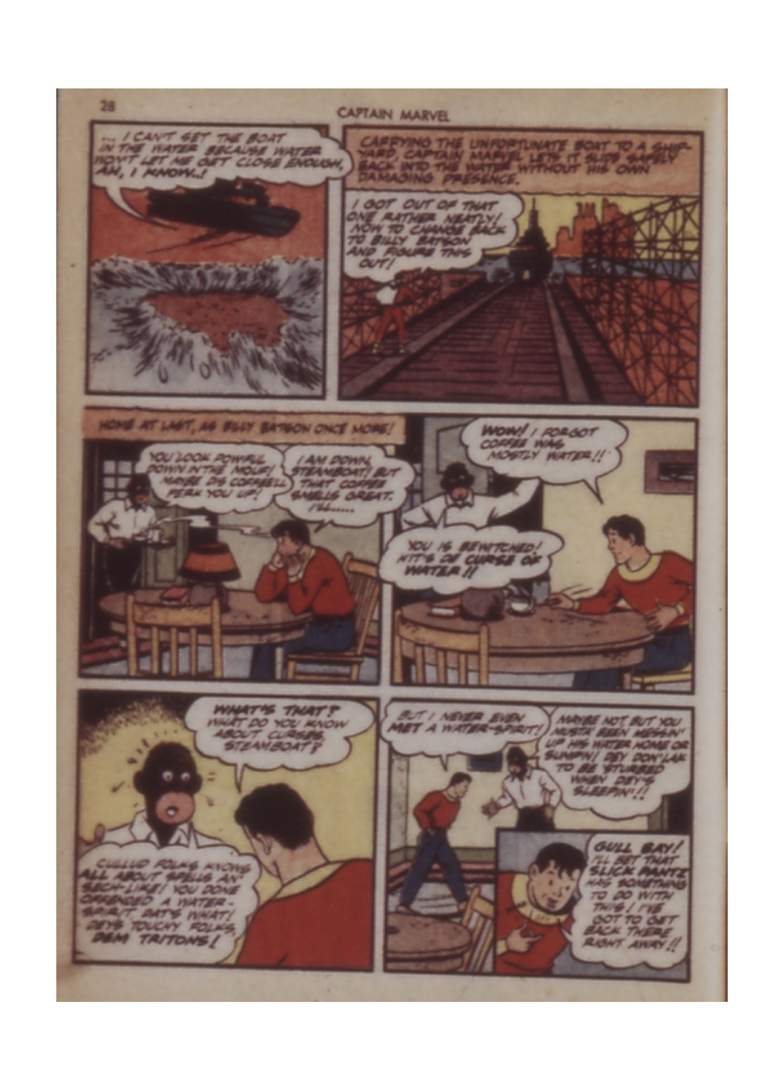 Read online Captain Marvel Adventures comic -  Issue #12 - 28