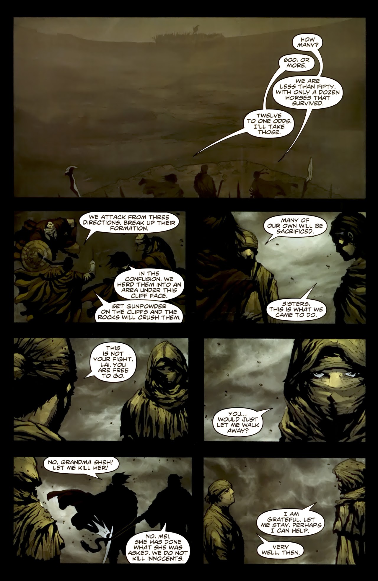 Read online Widow Warriors comic -  Issue #3 - 23