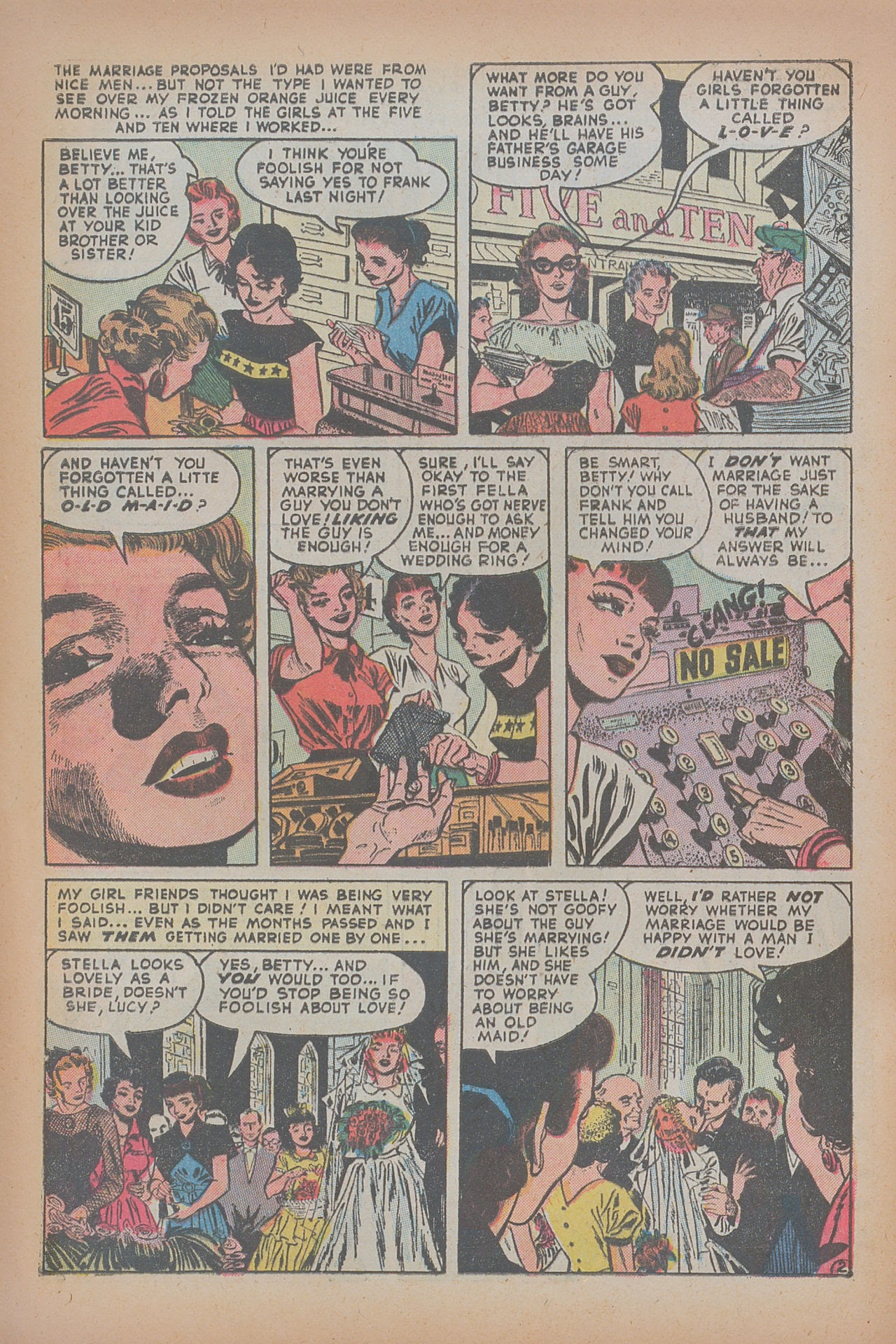 Read online Love Romances comic -  Issue #39 - 28