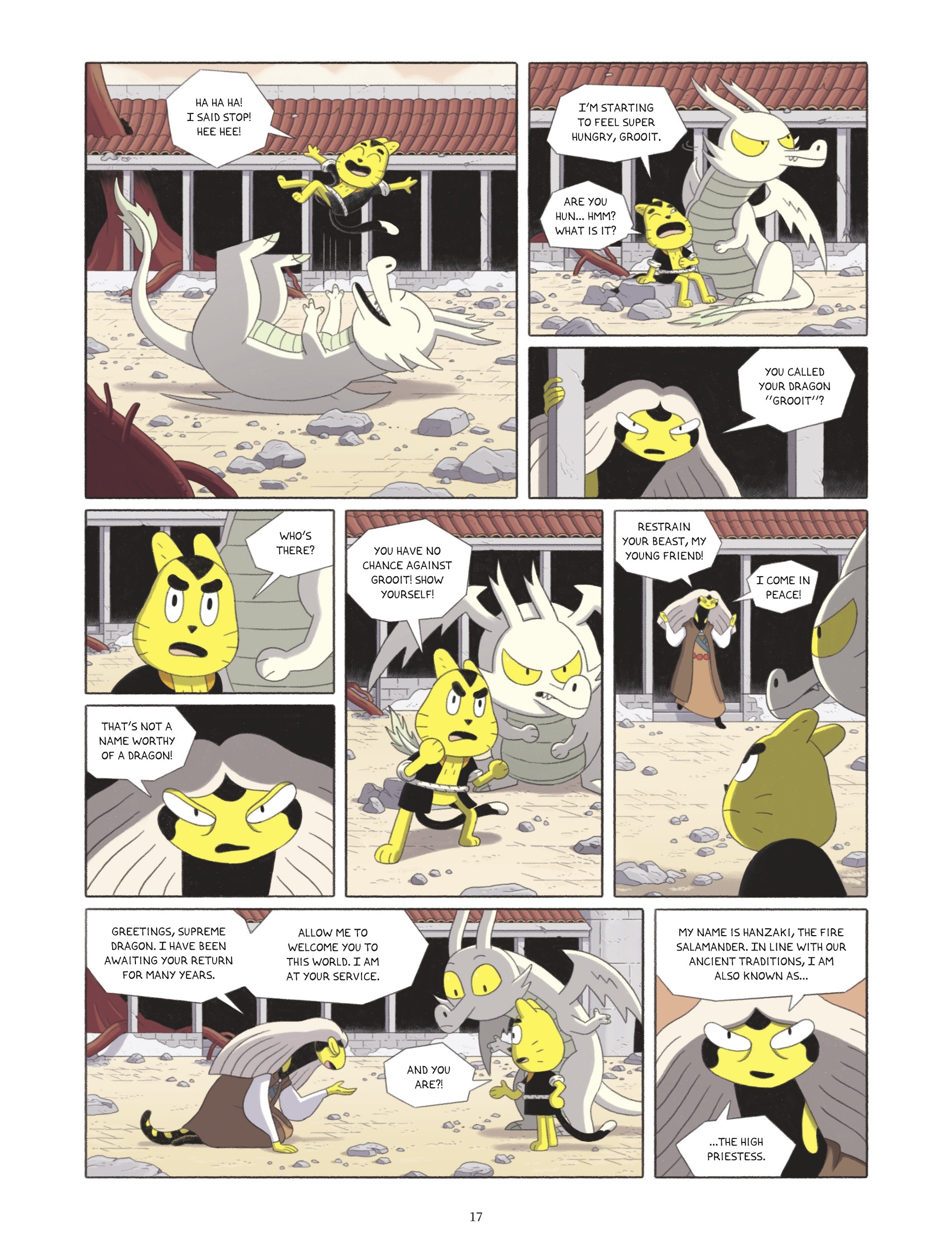 Read online Menji and the Ruins of Mount Mystery comic -  Issue # Full - 17