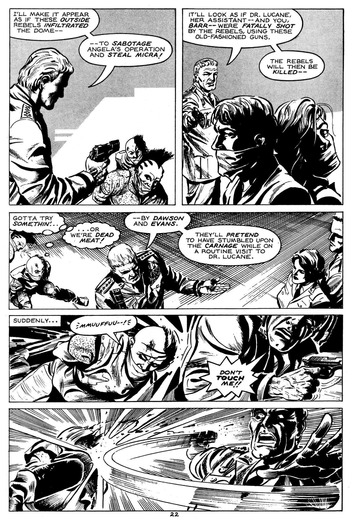 Read online MICRA: Mind Controlled Remote Automaton comic -  Issue #7 - 24