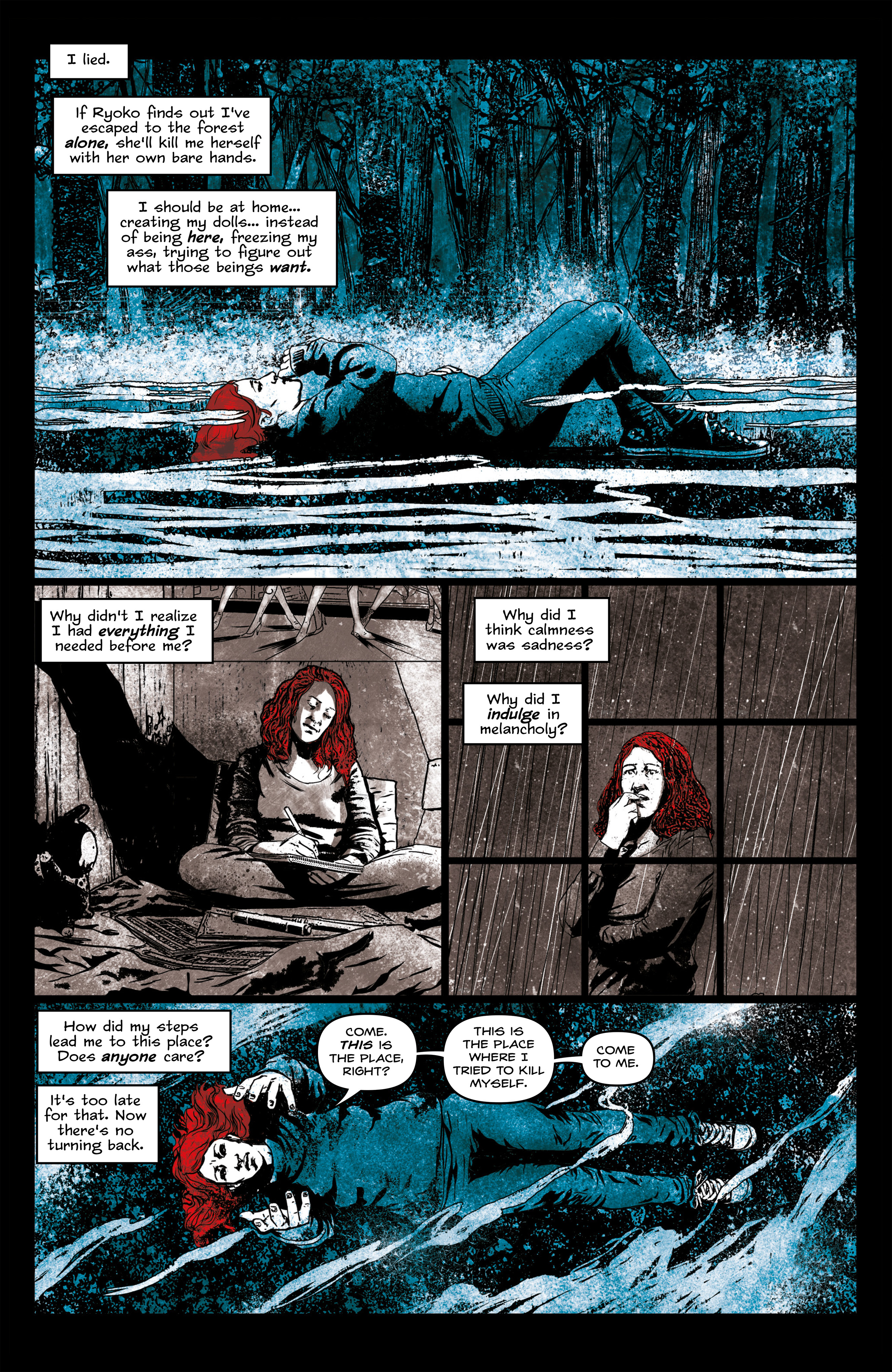 Read online Call of the Suicide Forest comic -  Issue #3 - 8