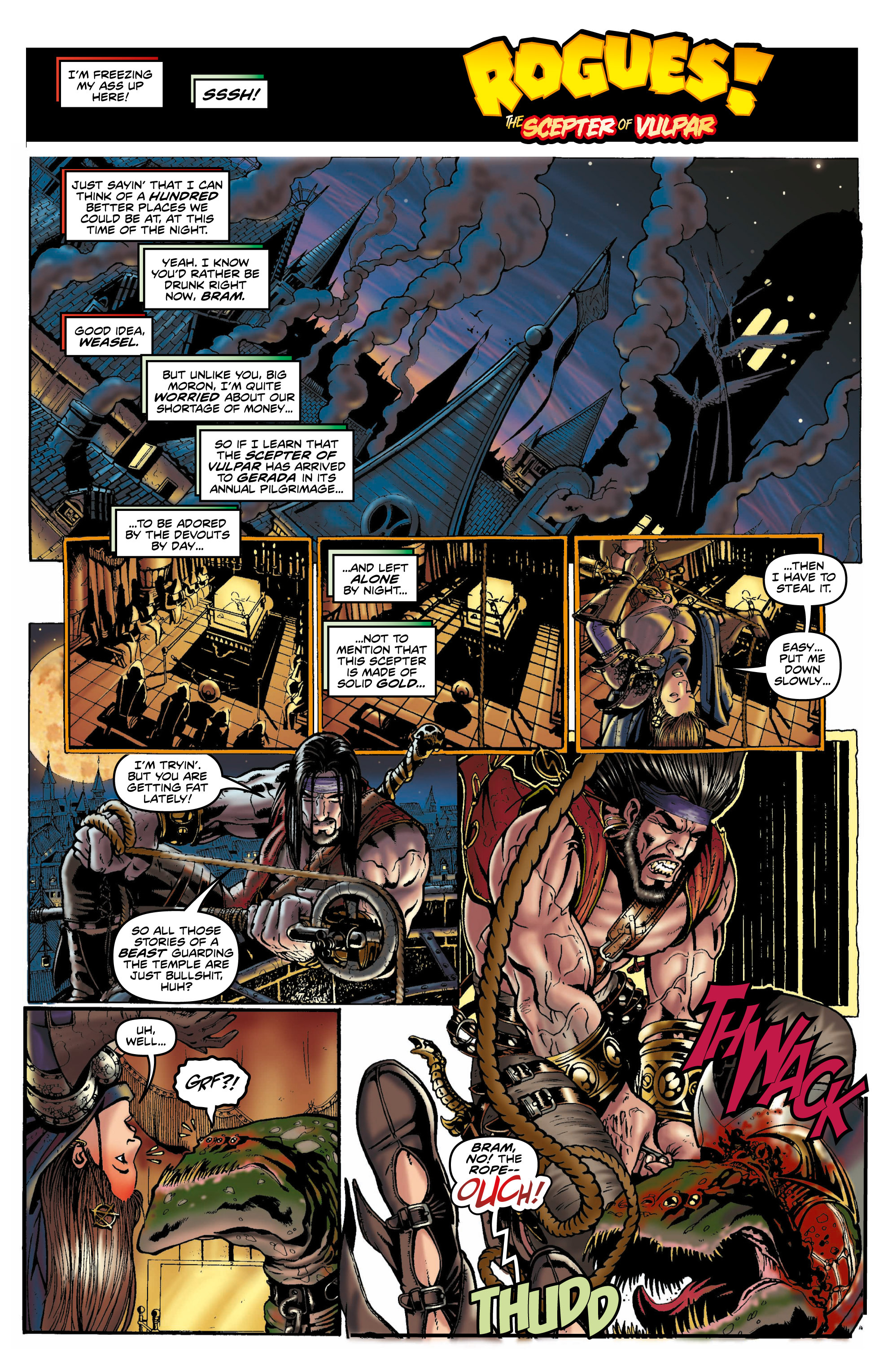 Read online Rogues!: The Burning Heart comic -  Issue #1 - 21