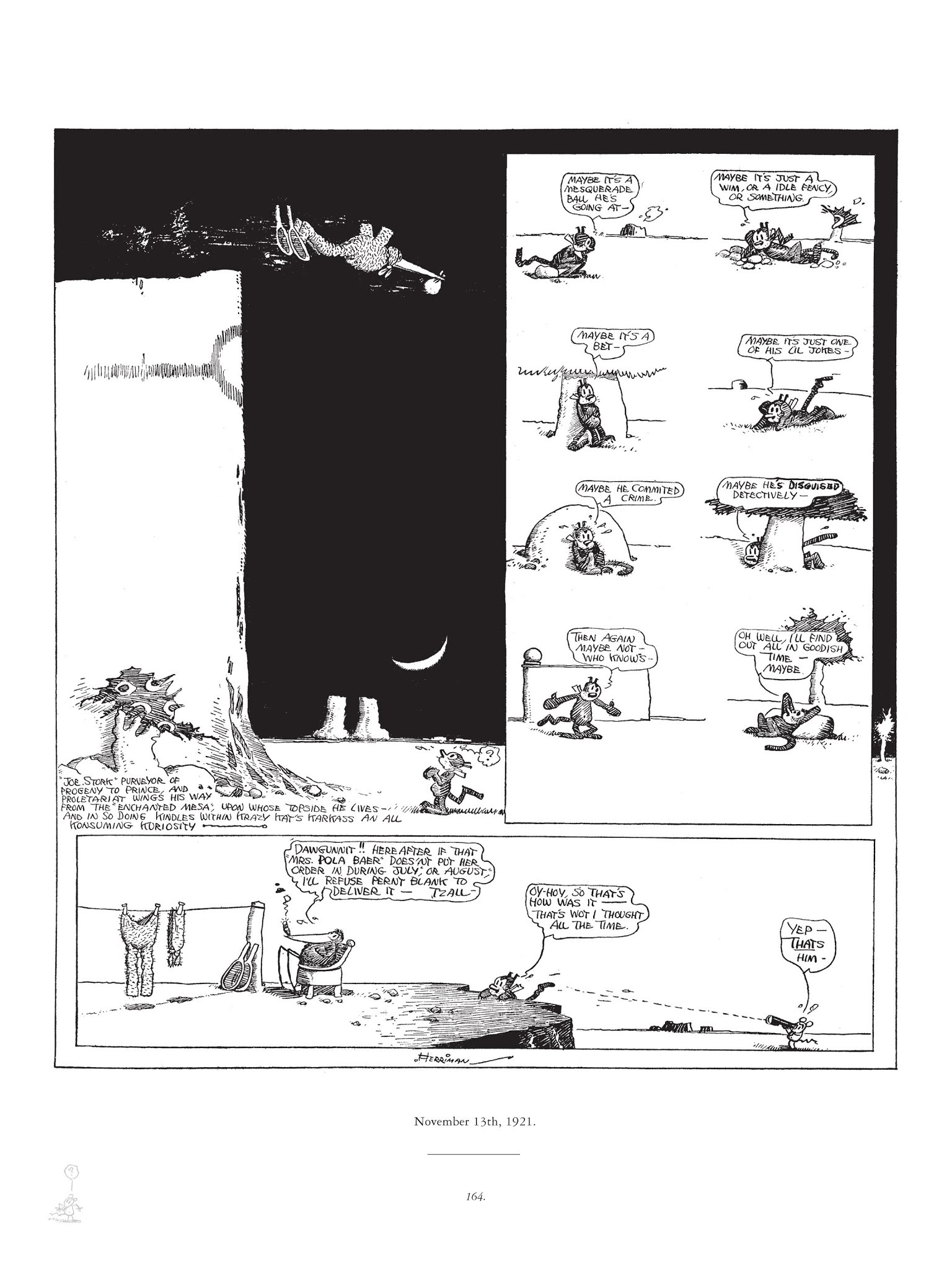 Read online Krazy & Ignatz comic -  Issue # TPB 2 - 164