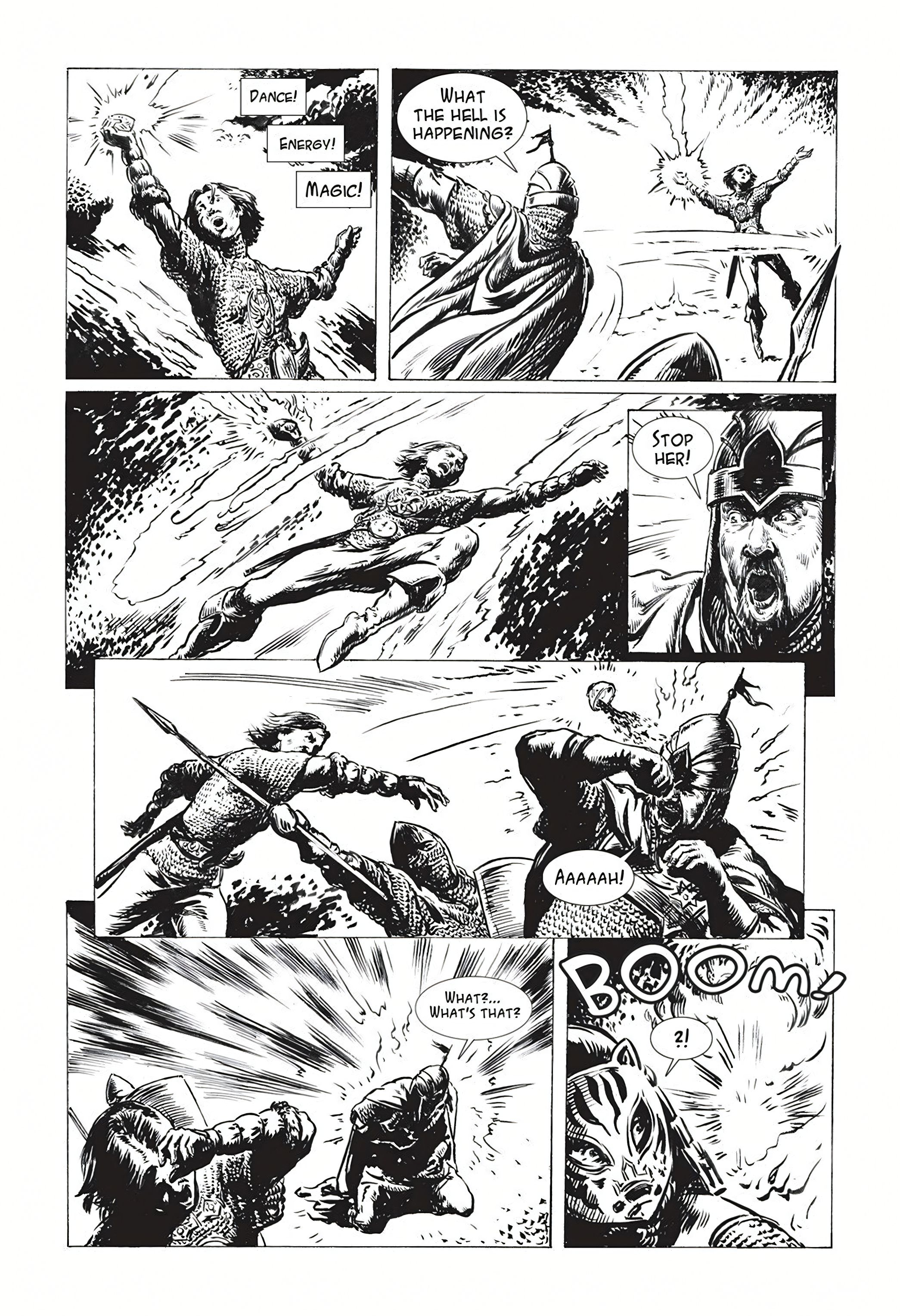 Read online Katana: The Battle for Valokaan comic -  Issue # Full - 51