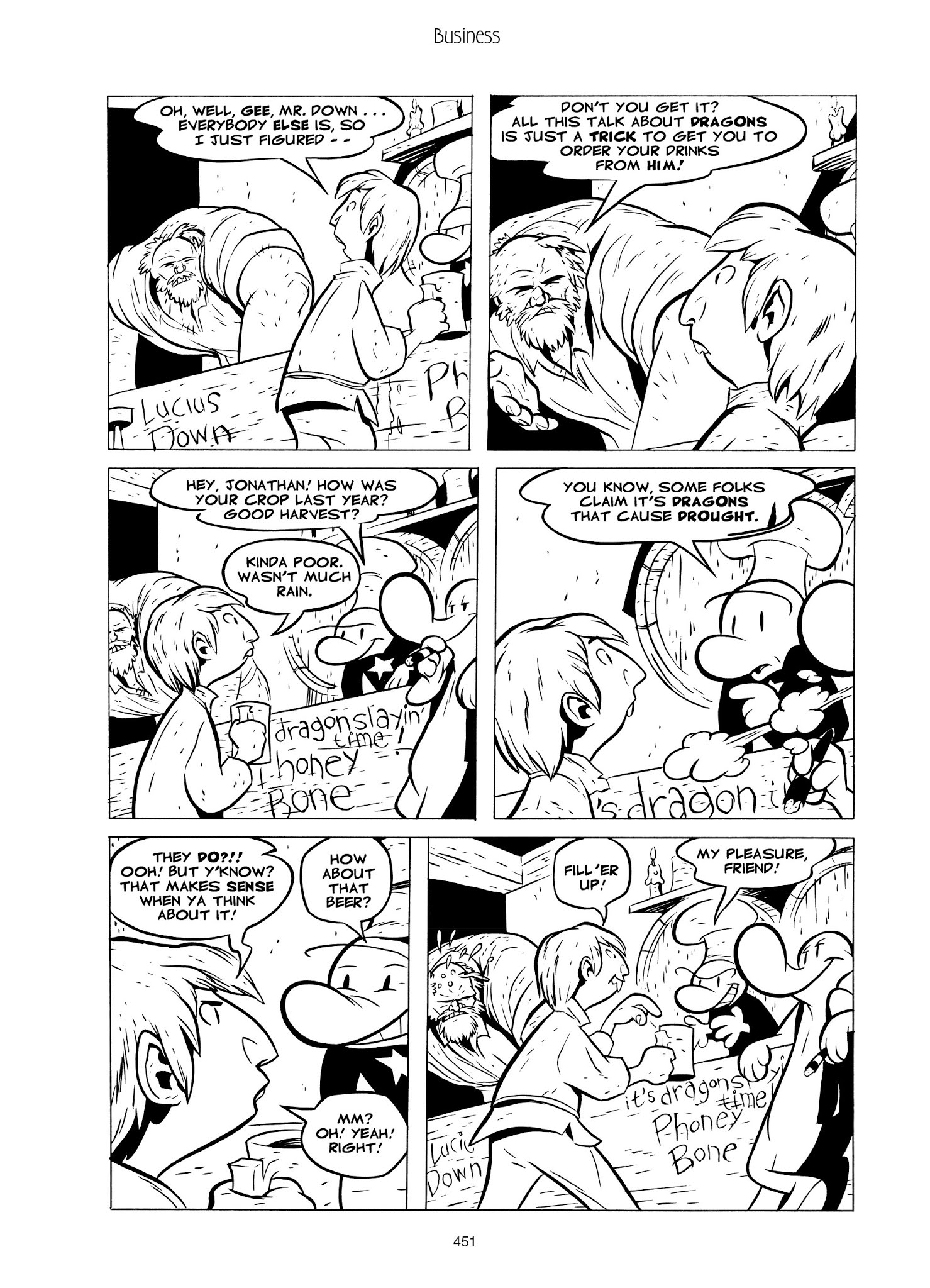 Read online Bone: The Complete Cartoon Epic In One Volume comic -  Issue # TPB (Part 5) - 43