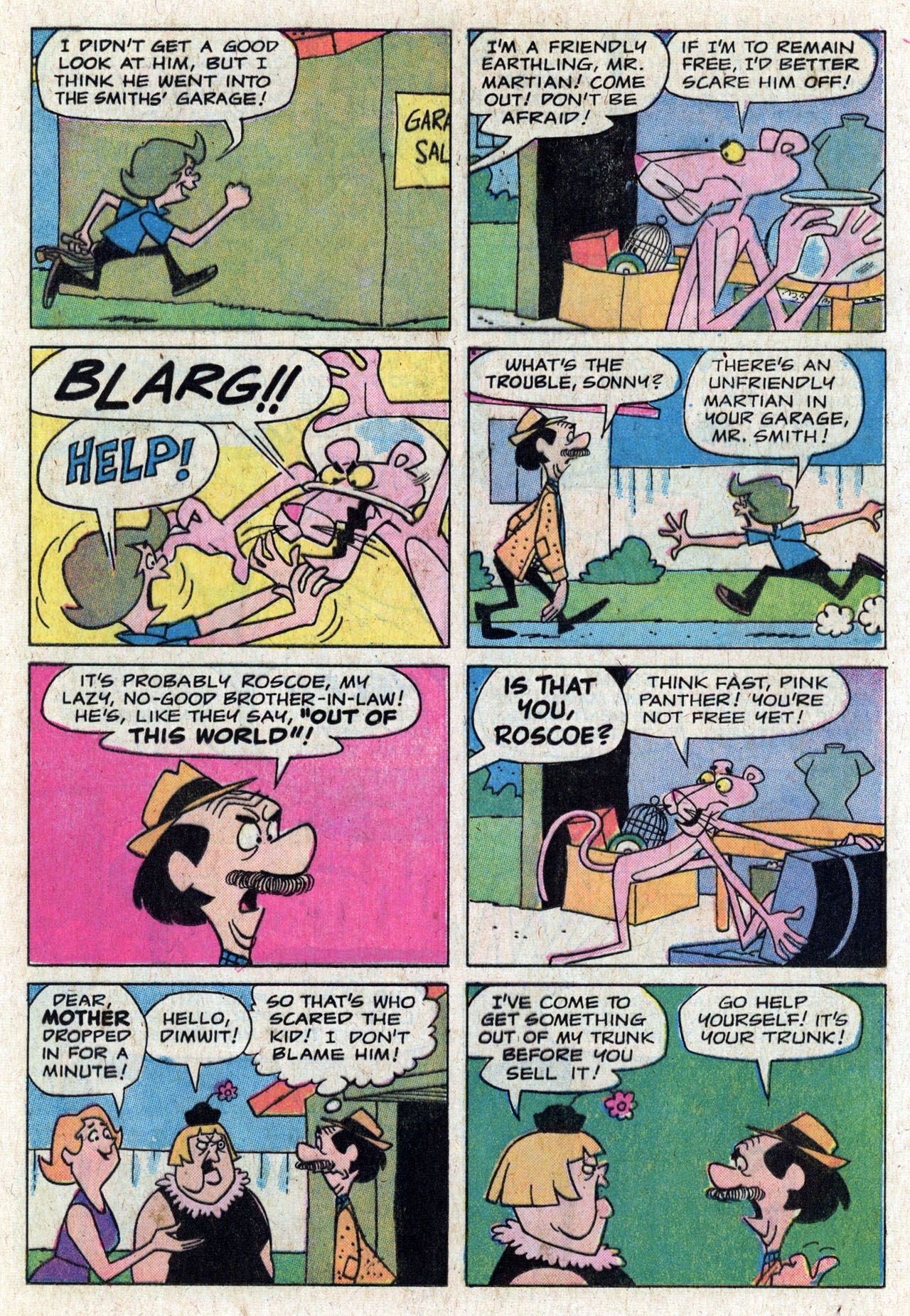 Read online The Pink Panther (1971) comic -  Issue #22 - 21