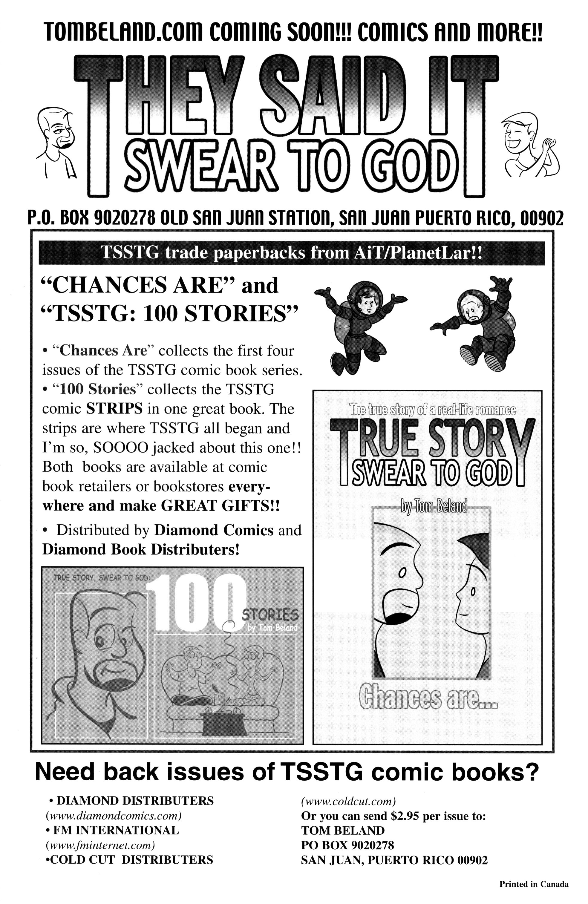Read online True Story Swear To God (2000) comic -  Issue #8 - 27