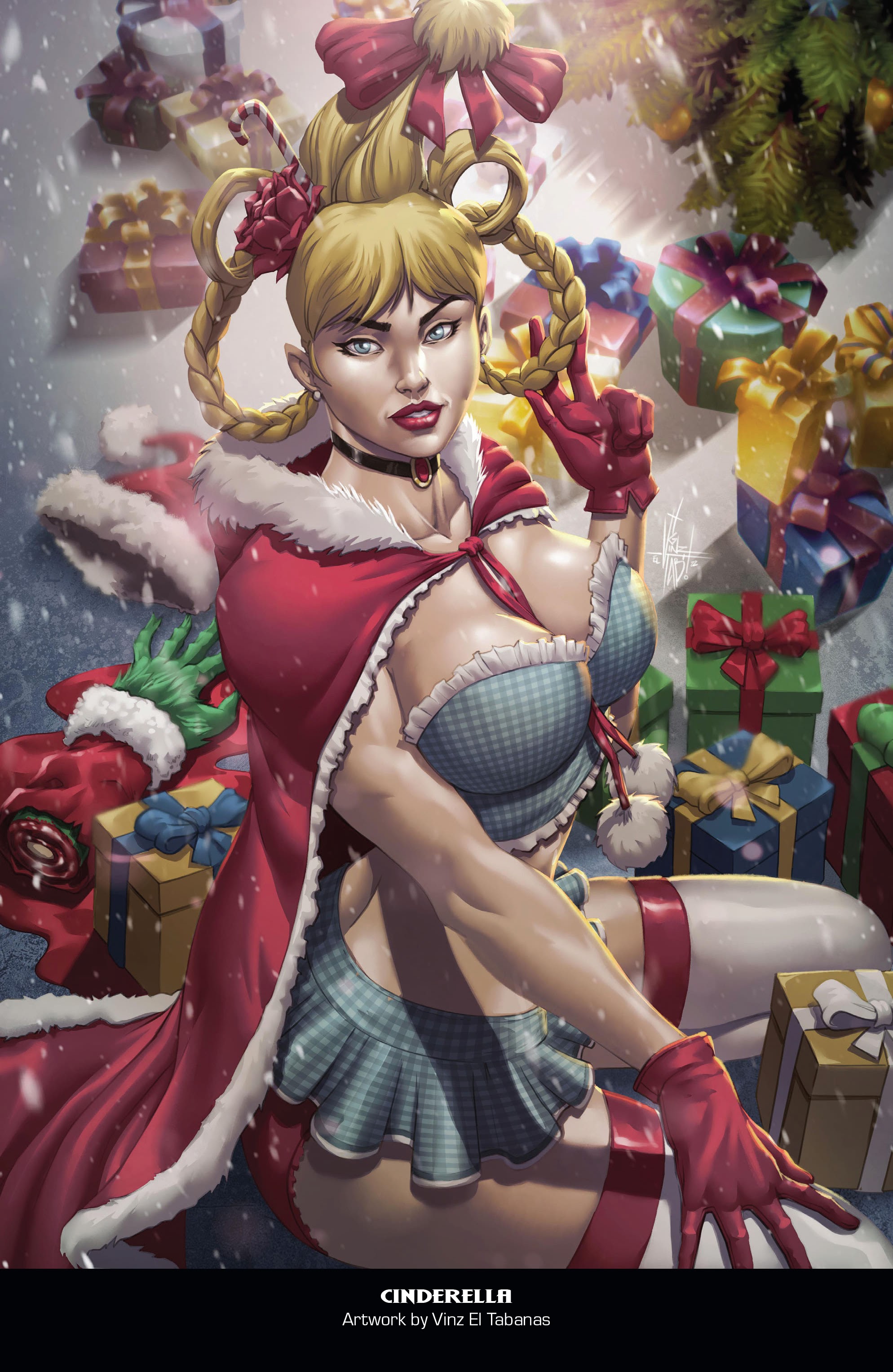 Read online Grimm Fairy Tales 2022 Holiday Pinup Special comic -  Issue # Full - 12