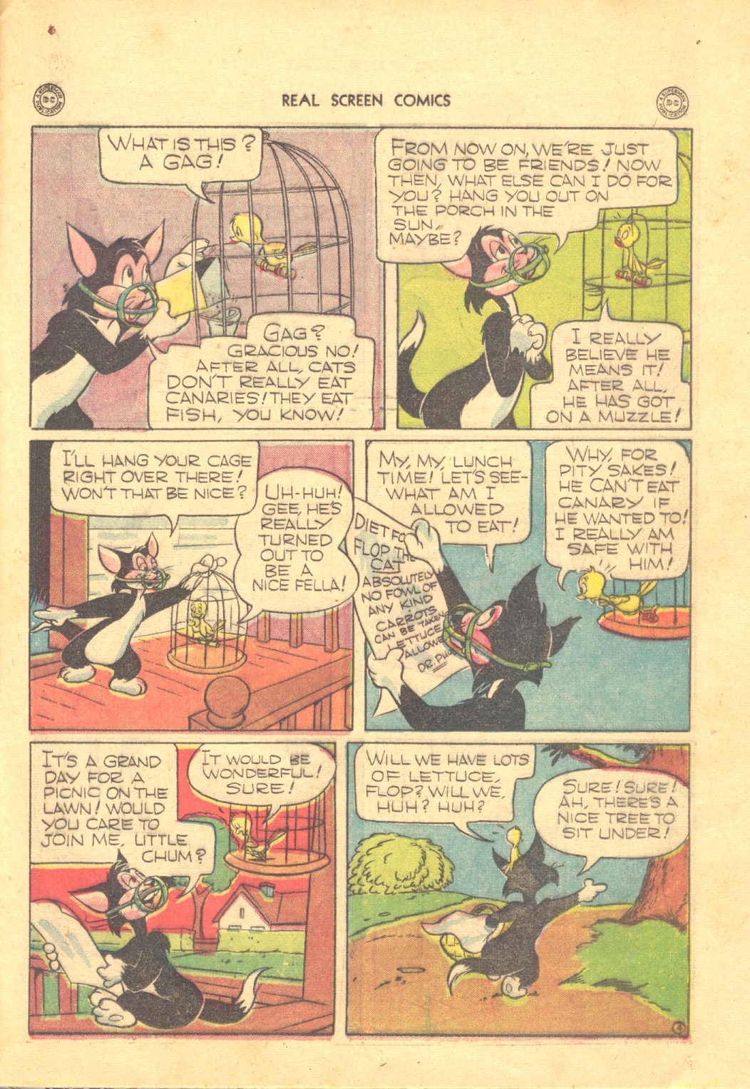 Read online Real Screen Comics comic -  Issue #7 - 37