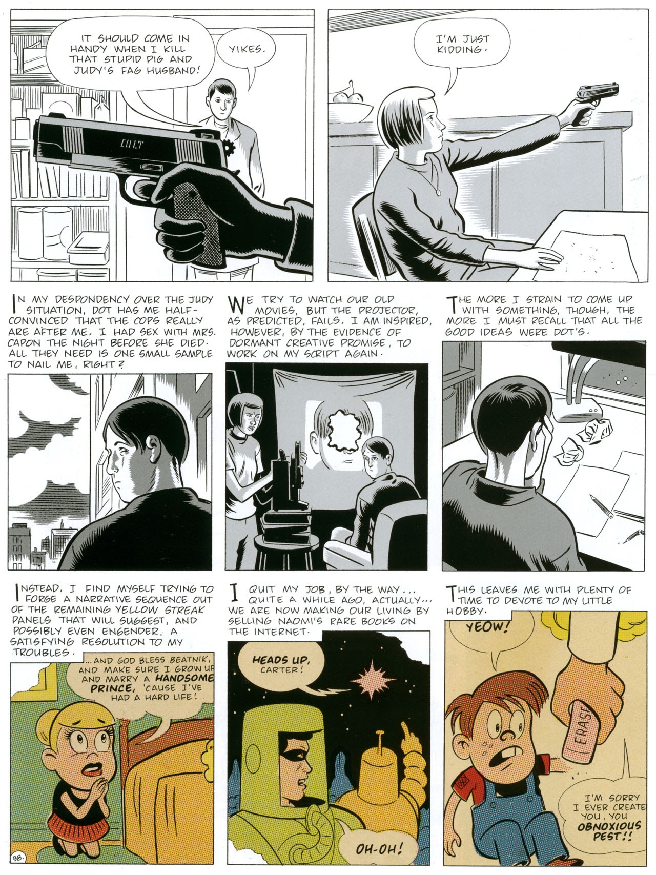 Read online David Boring comic -  Issue # TPB - 108