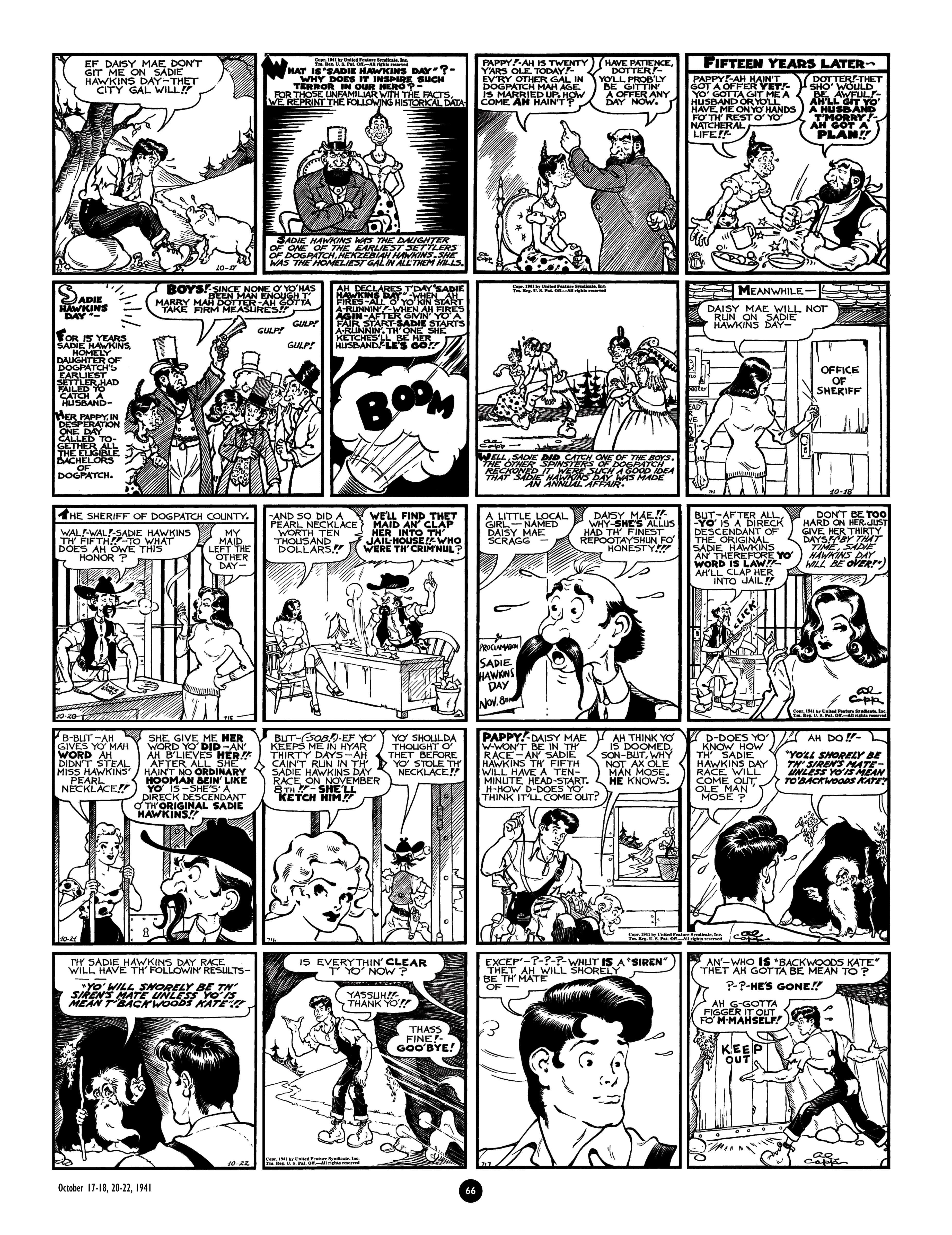 Read online Al Capp's Li'l Abner Complete Daily & Color Sunday Comics comic -  Issue # TPB 4 (Part 1) - 67