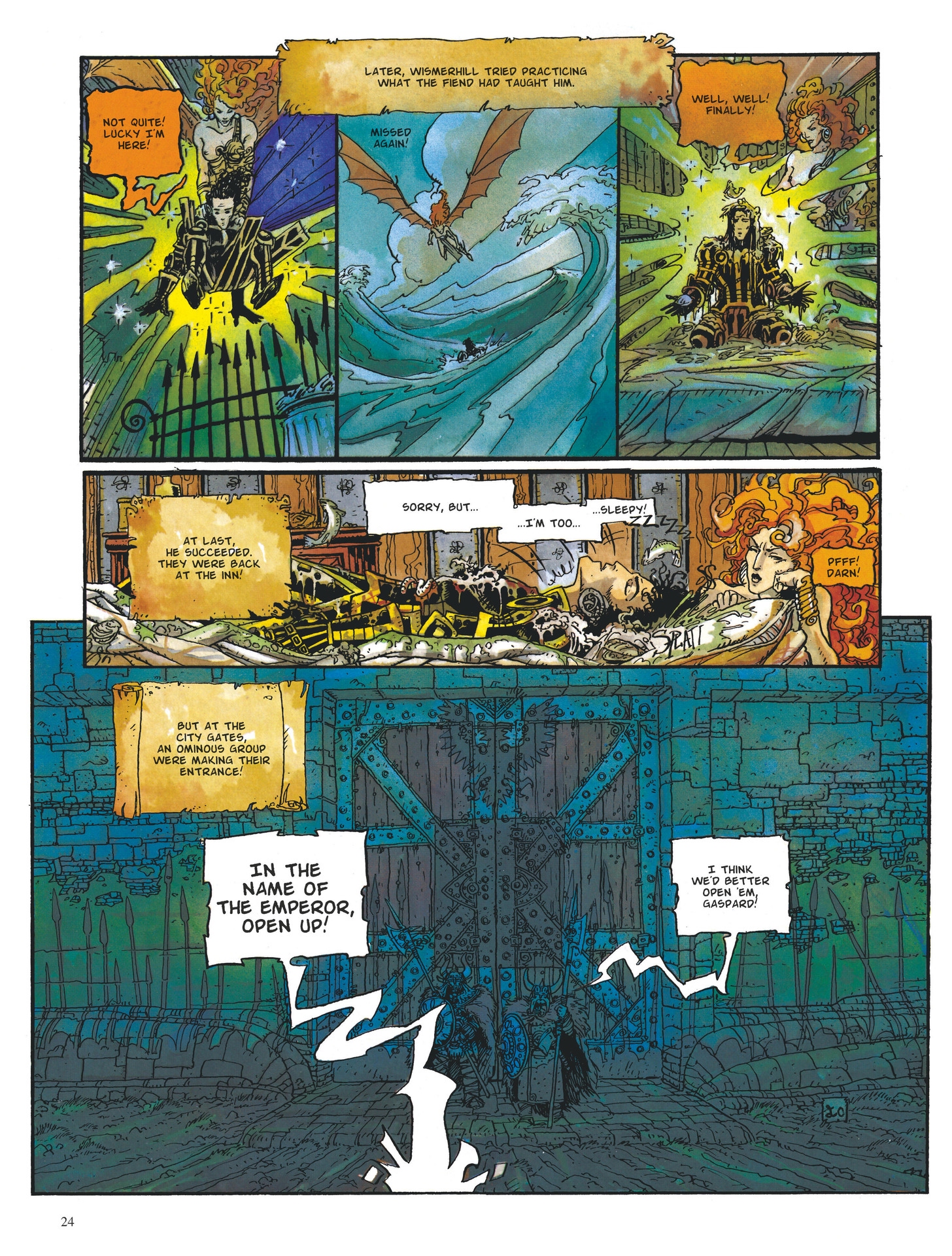 Read online The Black Moon Chronicles comic -  Issue #4 - 22