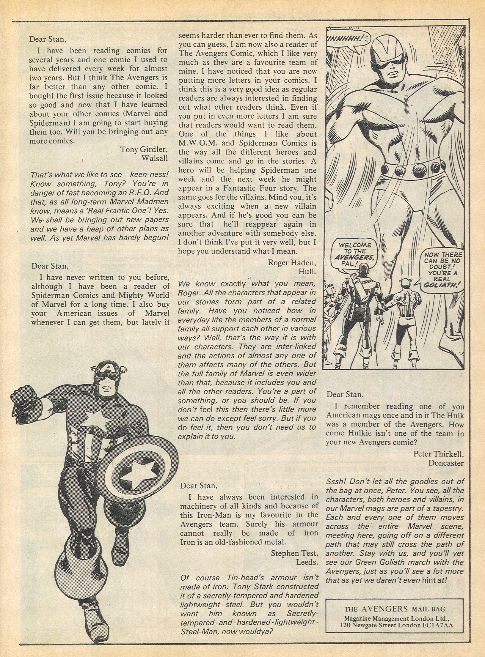Read online The Avengers (1973) comic -  Issue #5 - 17