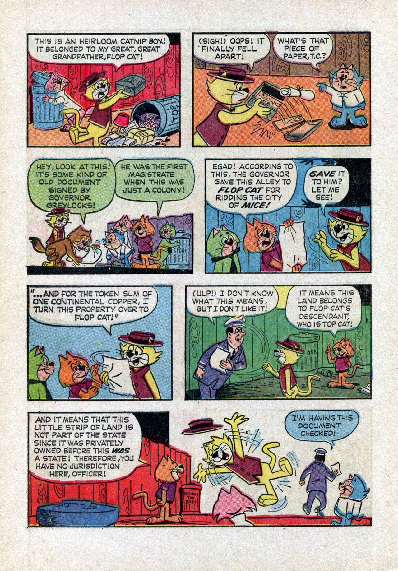 Read online Top Cat (1962) comic -  Issue #10 - 10