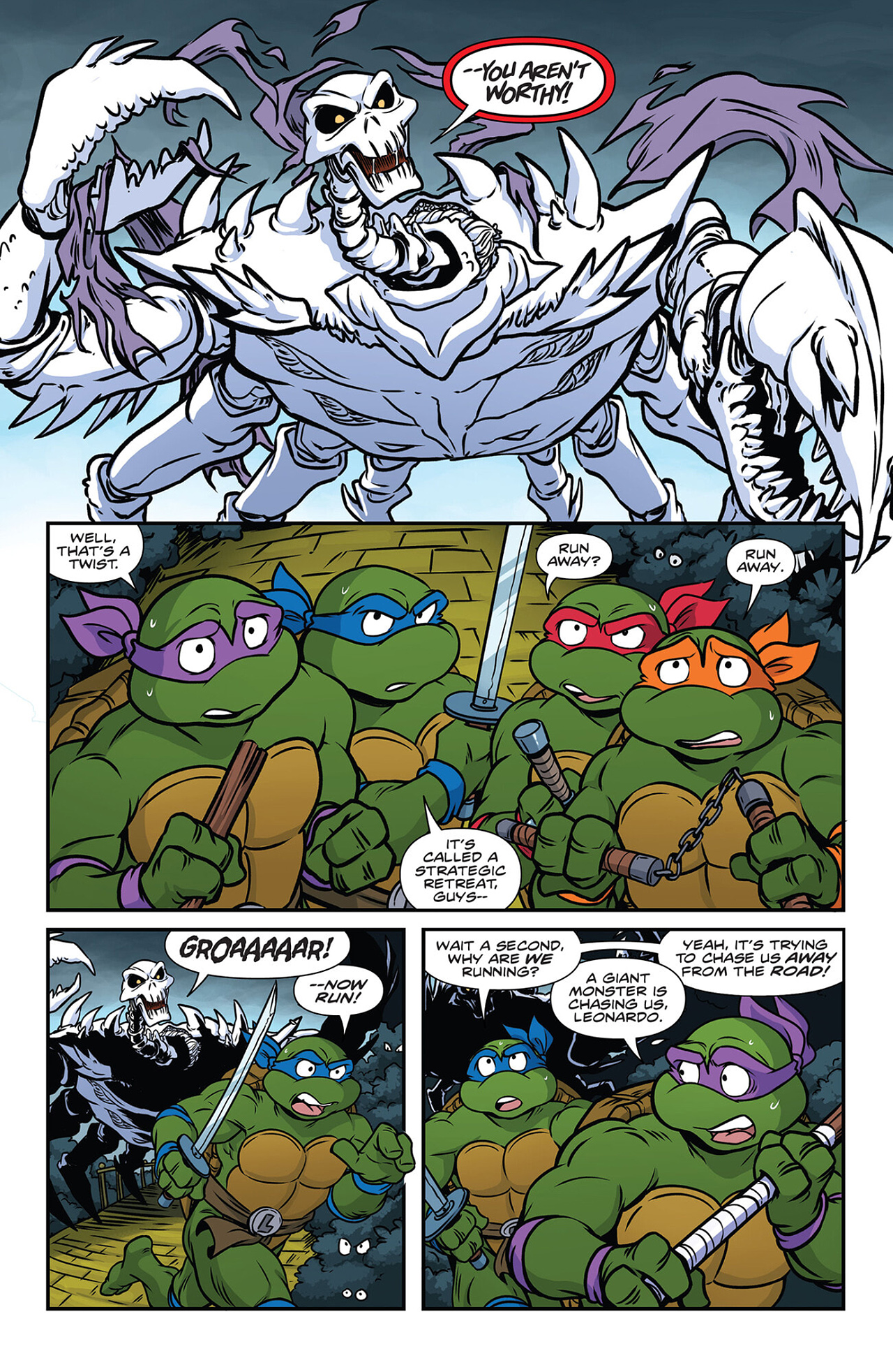 Read online Teenage Mutant Ninja Turtles: Saturday Morning Adventures – Halloween Special comic -  Issue # Full - 16