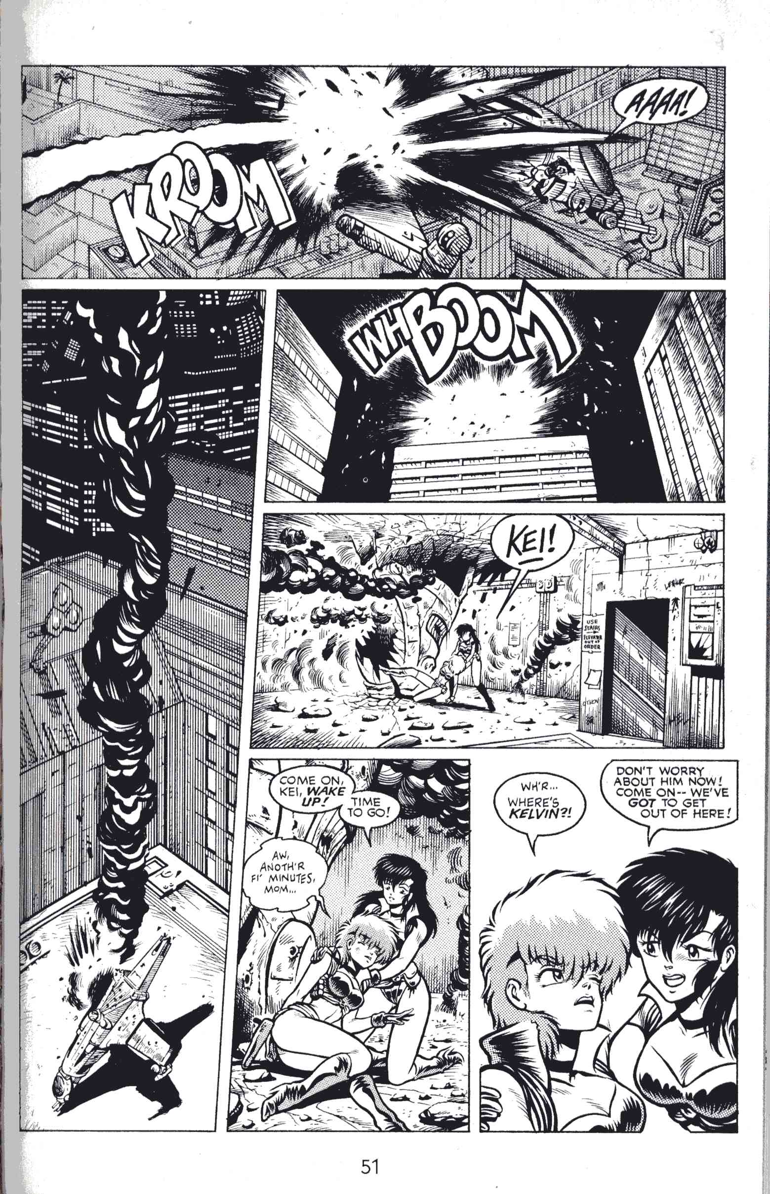 Read online Dirty Pair comic -  Issue #2 - 24