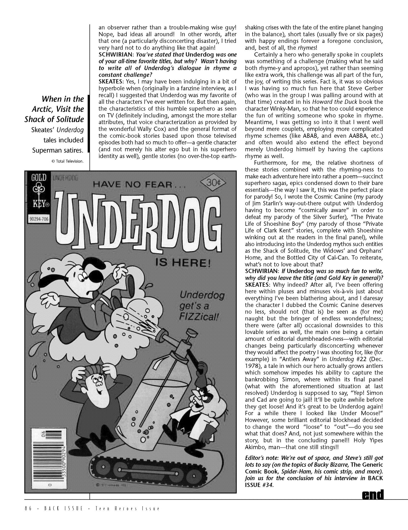 Read online Back Issue comic -  Issue #33 - 88