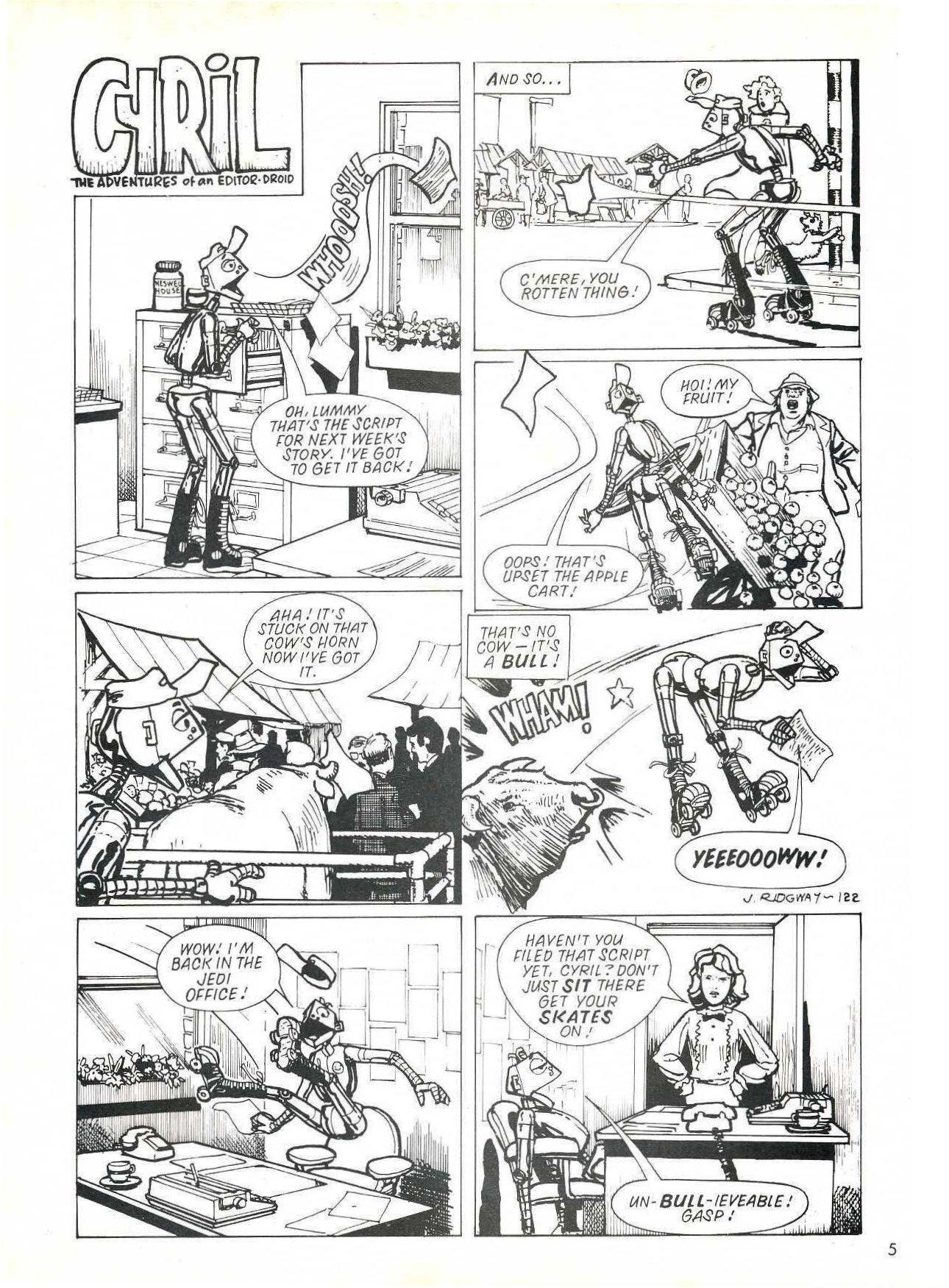 Read online Return of the Jedi comic -  Issue #122 - 5