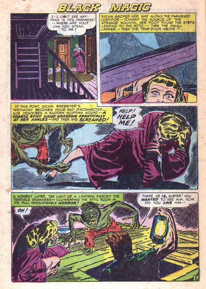 Read online Black Magic (1950) comic -  Issue #17 - 8