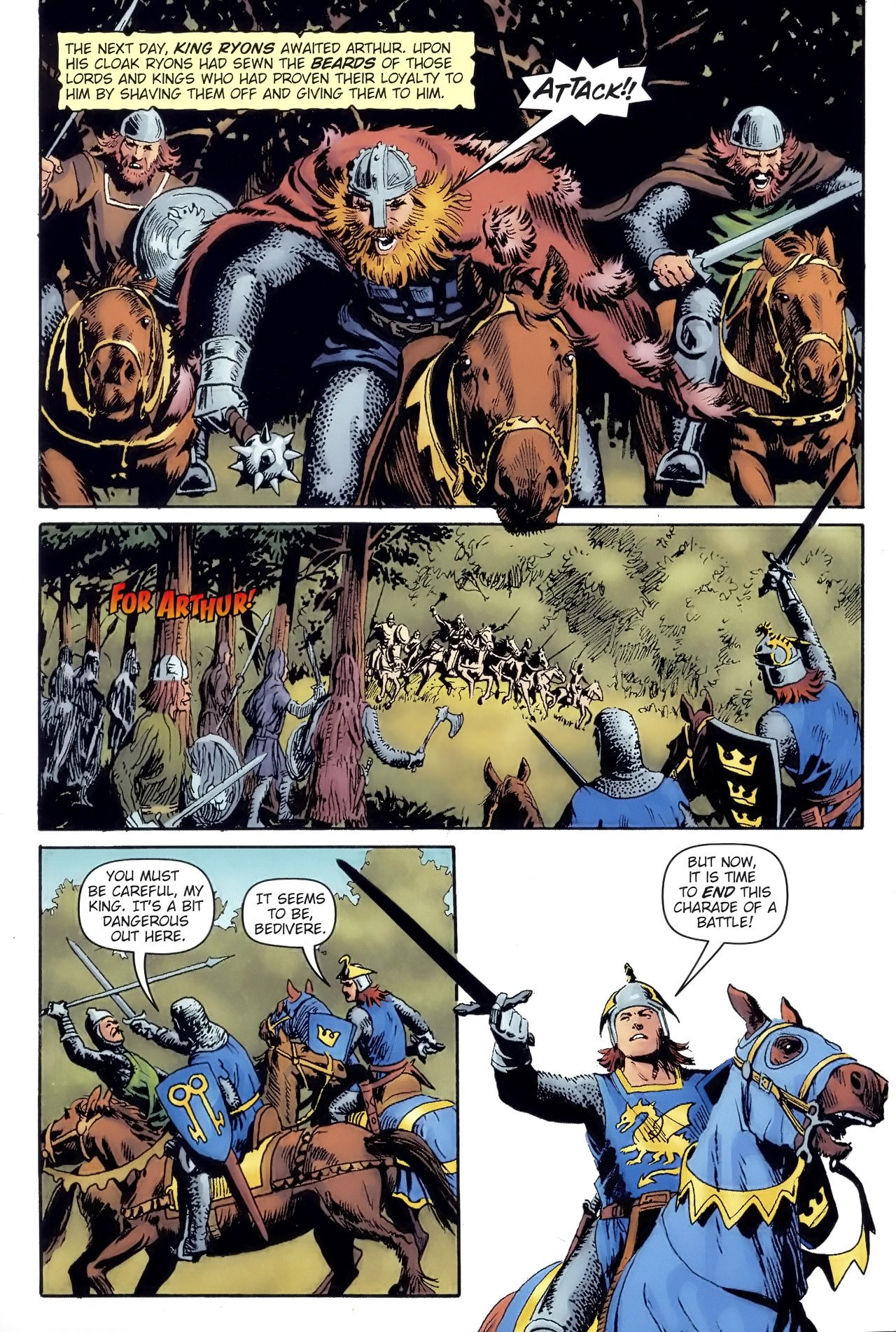 Read online King Arthur - Excalibur Unsheated comic -  Issue # Full - 31
