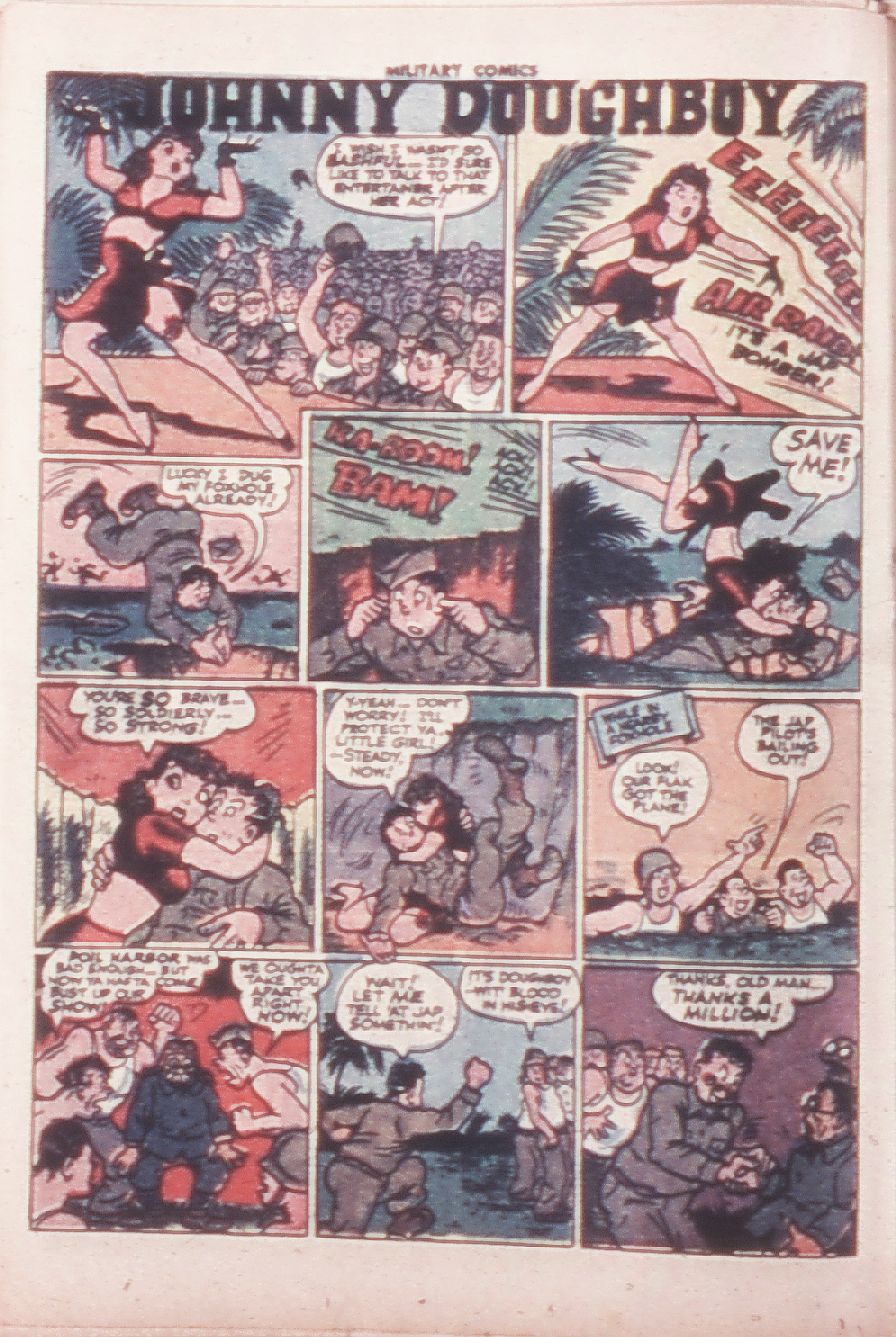 Read online Military Comics comic -  Issue #32 - 30