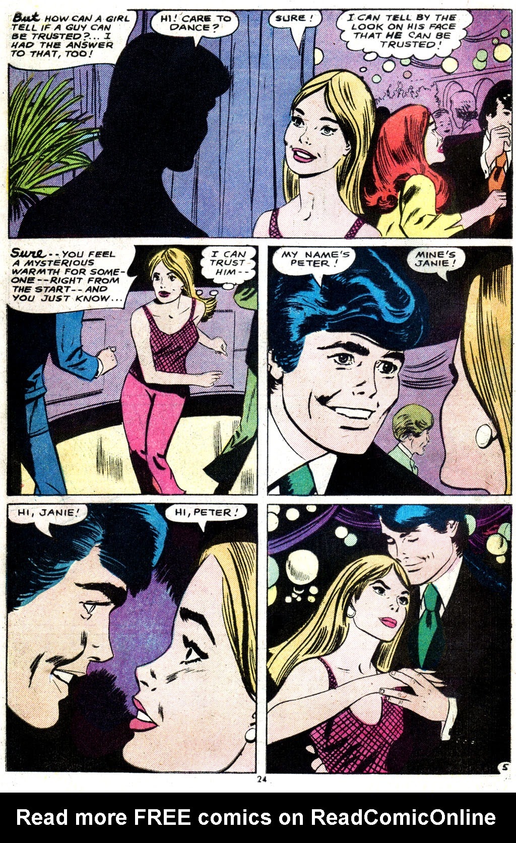 Read online Young Love (1963) comic -  Issue #112 - 24