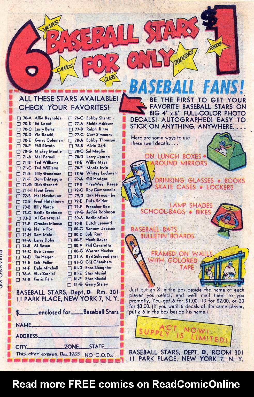 Read online Charles Starrett as The Durango Kid comic -  Issue #25 - 19