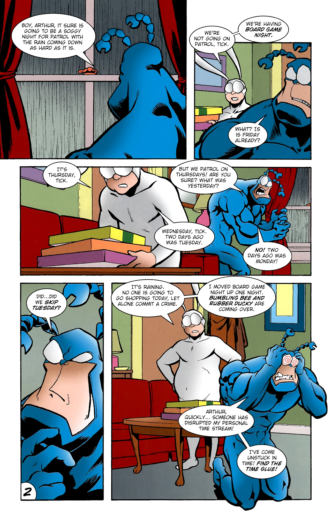 Read online The Tick New Series comic -  Issue #4 - 4