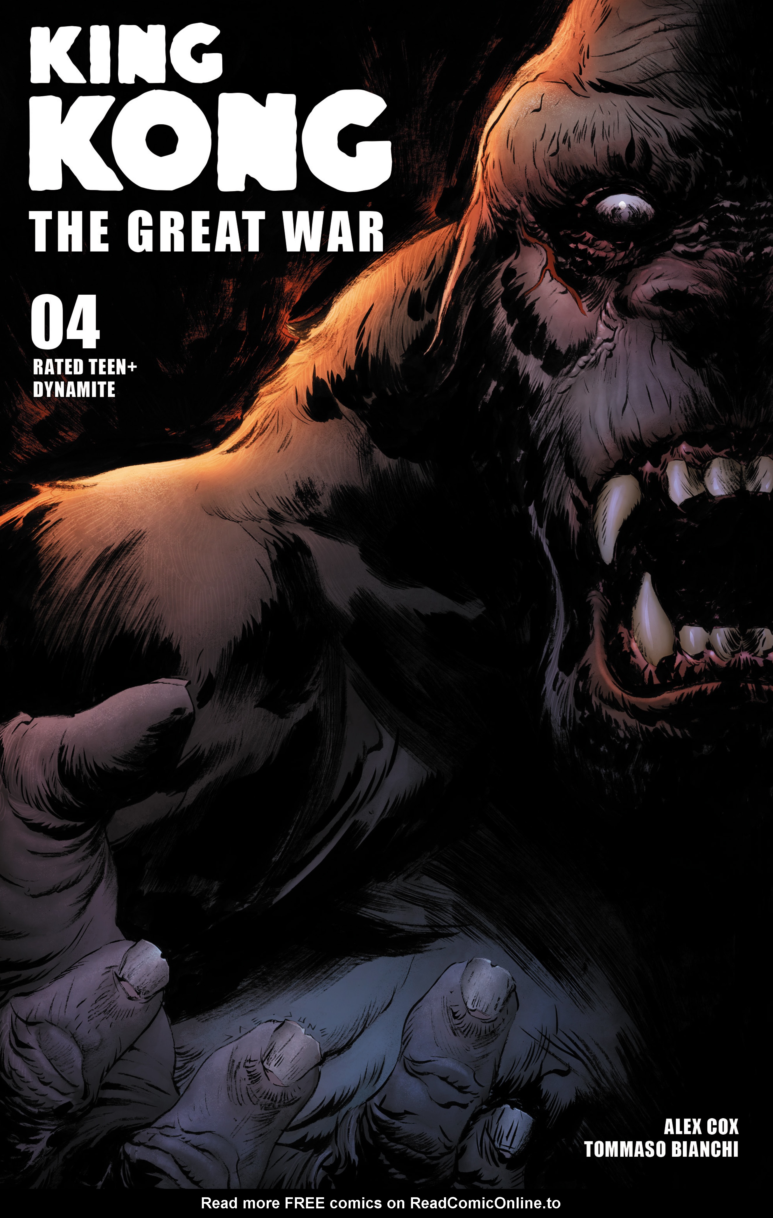 Read online Kong: The Great War comic -  Issue #4 - 1