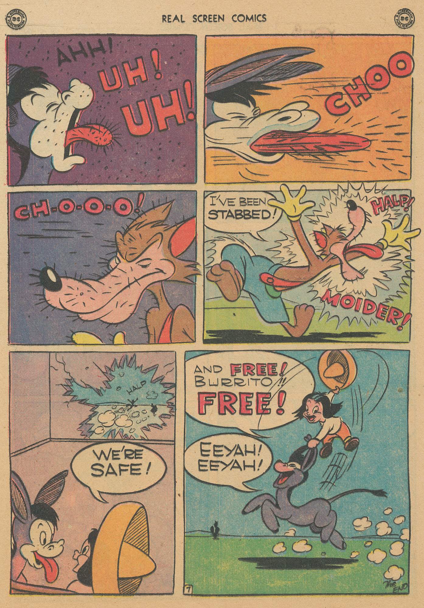Read online Real Screen Comics comic -  Issue #5 - 23