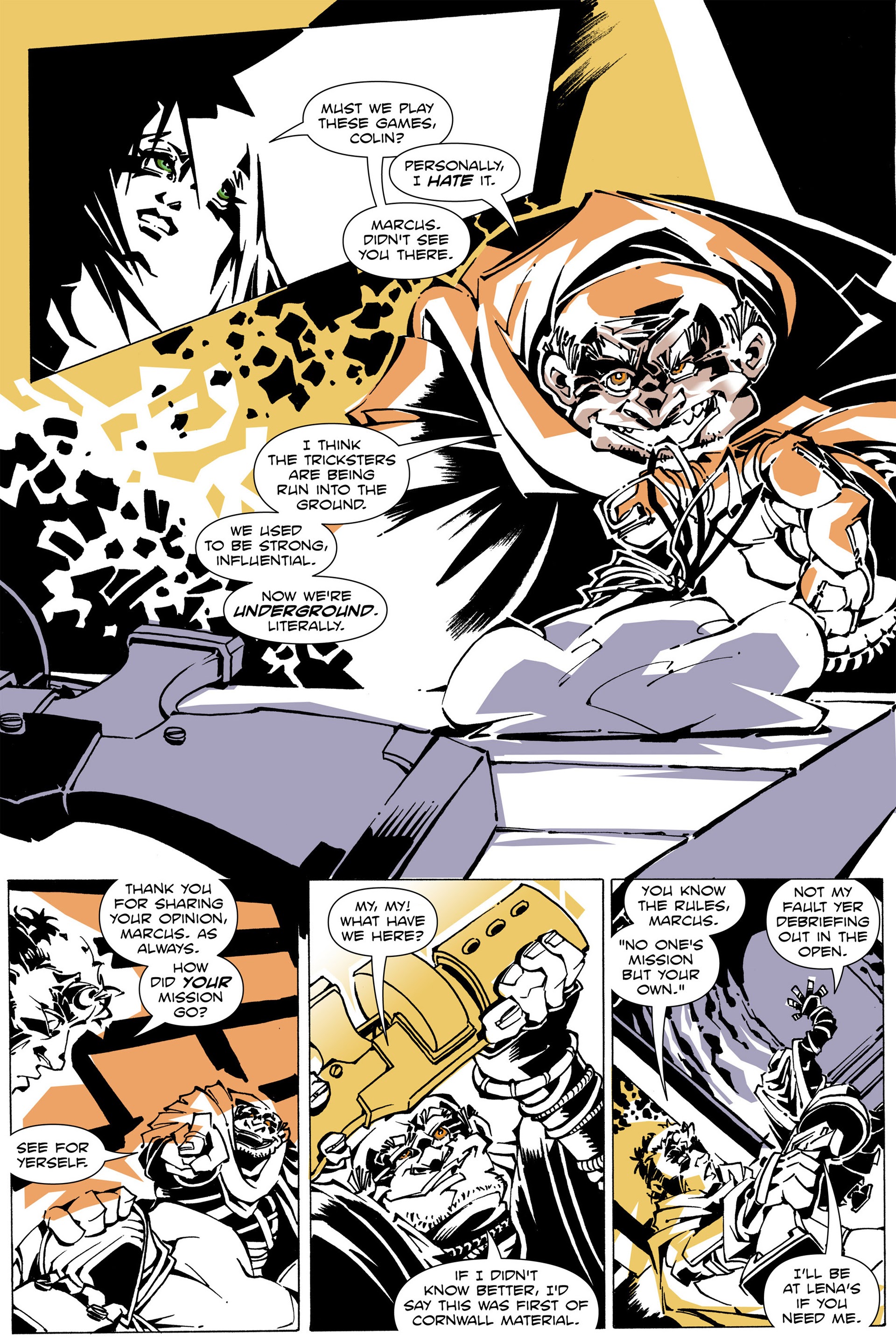 Read online Artful Daggers comic -  Issue #1 - 17