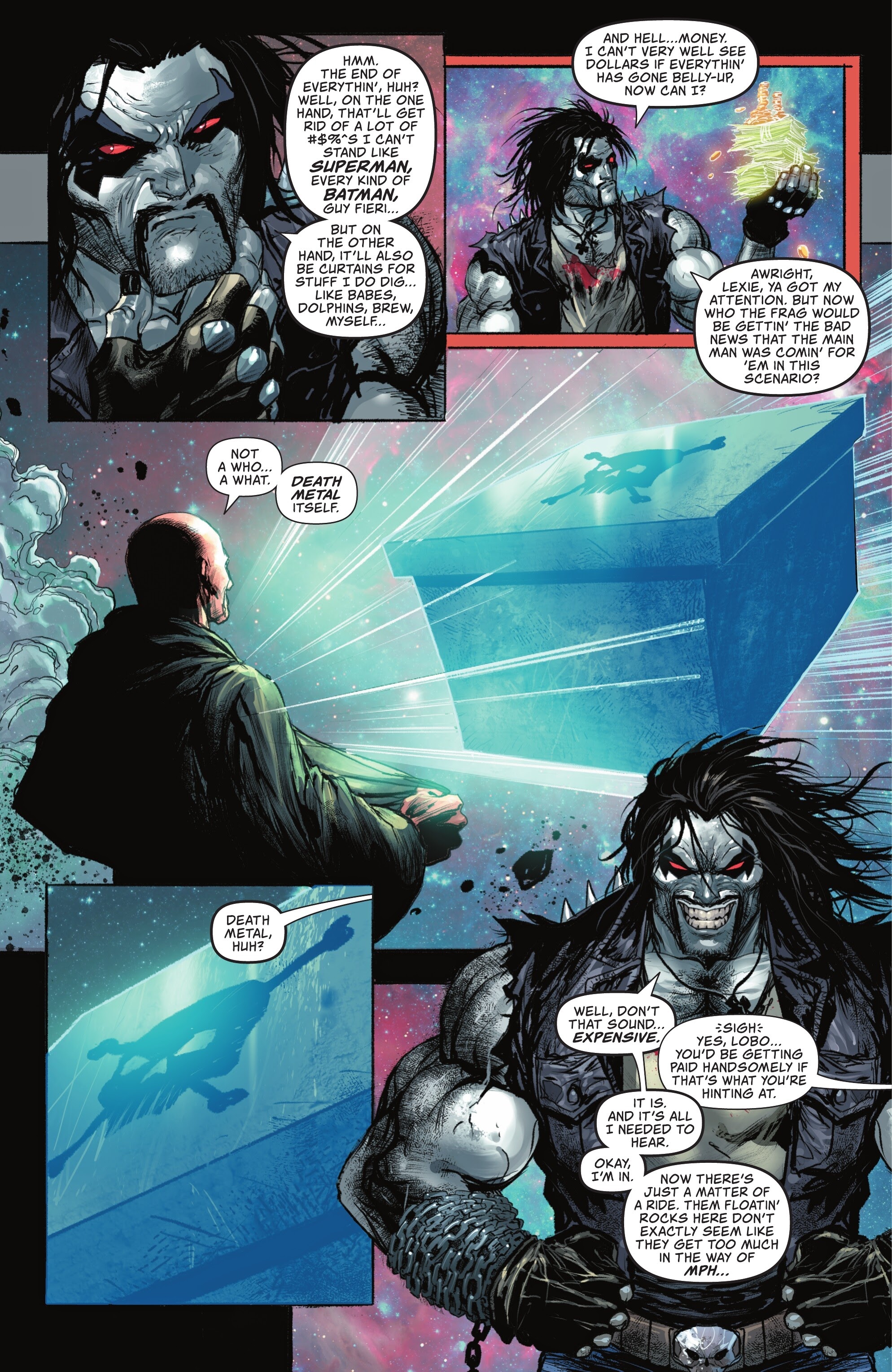 Read online Dark Nights: Death Metal: The Multiverse Who Laughs (2021) comic -  Issue # TPB (Part 1) - 96