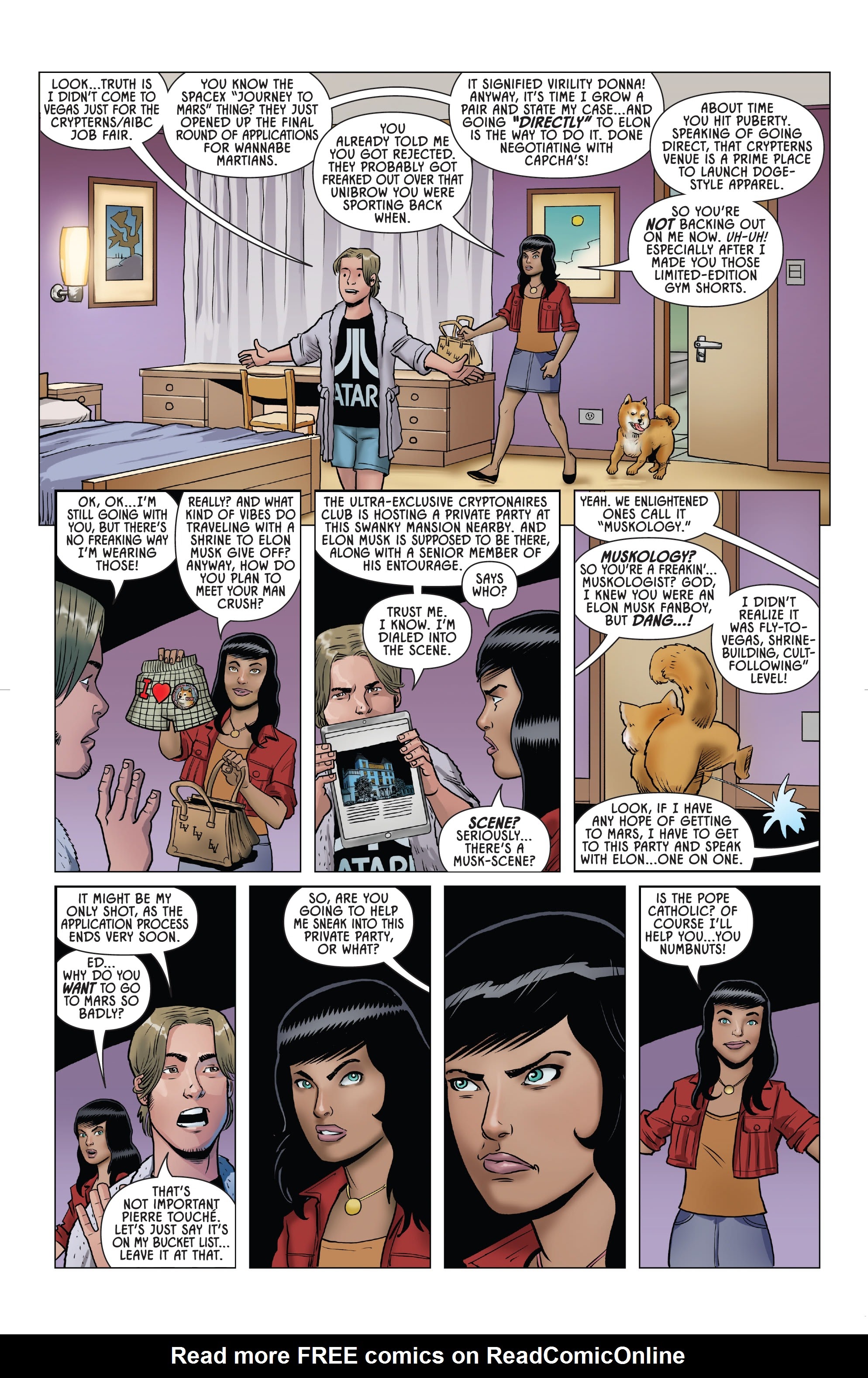 Read online Crypterns Ep1 "Viva la Doge" comic -  Issue # Full - 7