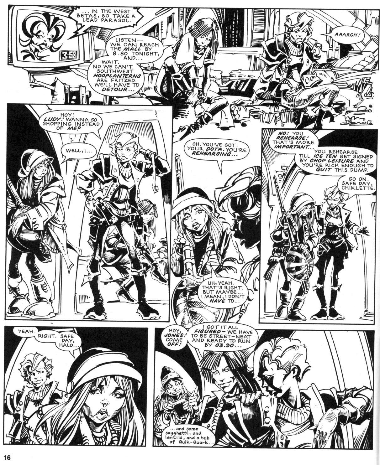 Read online The Ballad of Halo Jones (1986) comic -  Issue #1 - 14