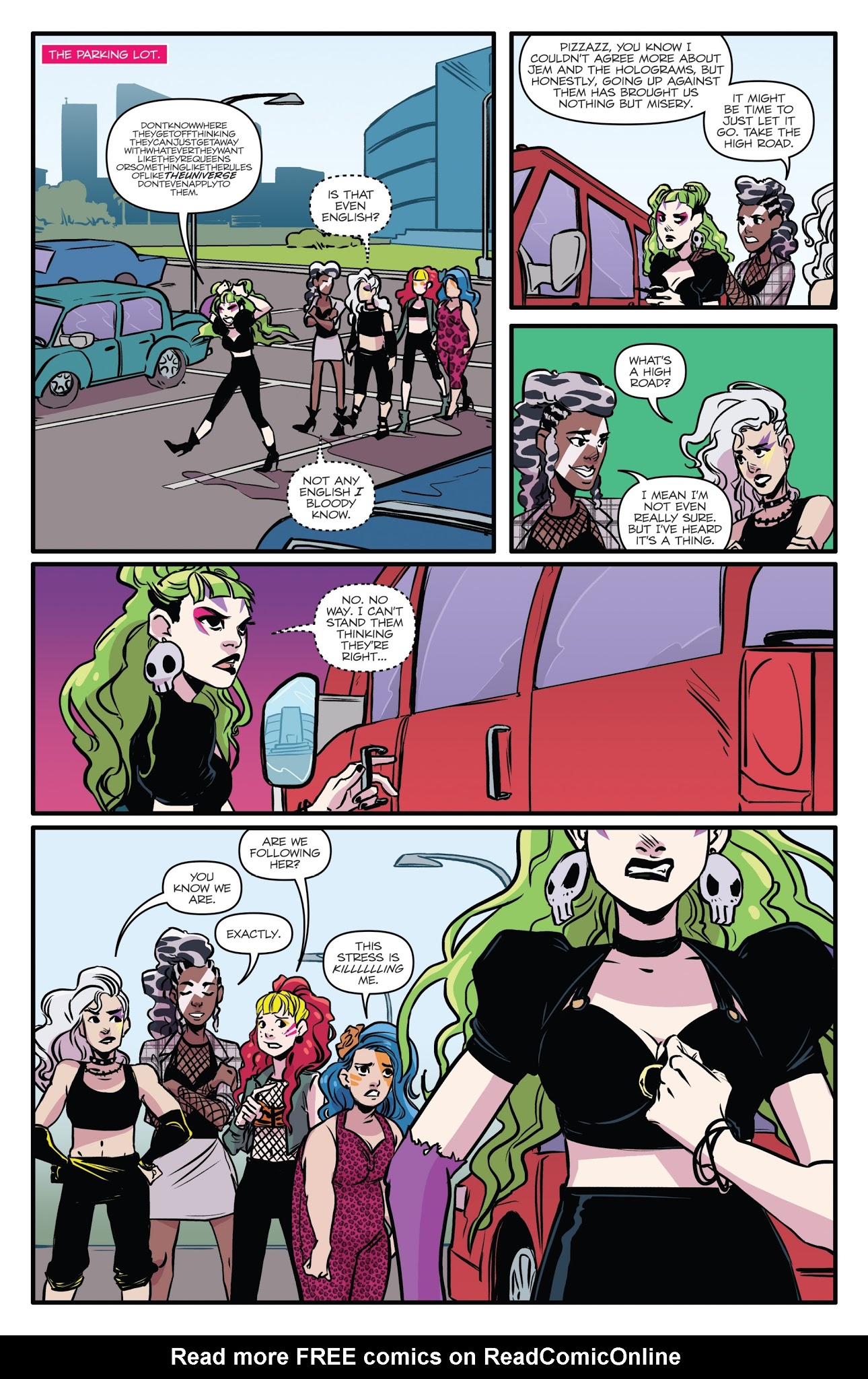 Read online Jem and the Holograms: Infinite comic -  Issue #1 - 18