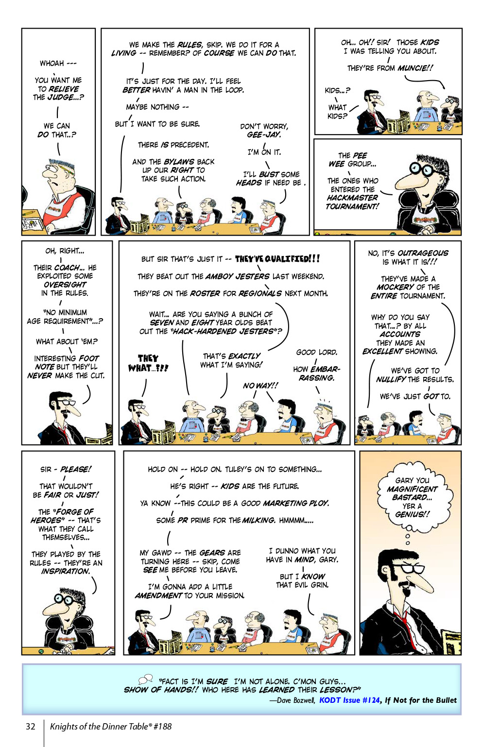 Read online Knights of the Dinner Table comic -  Issue #188 - 34