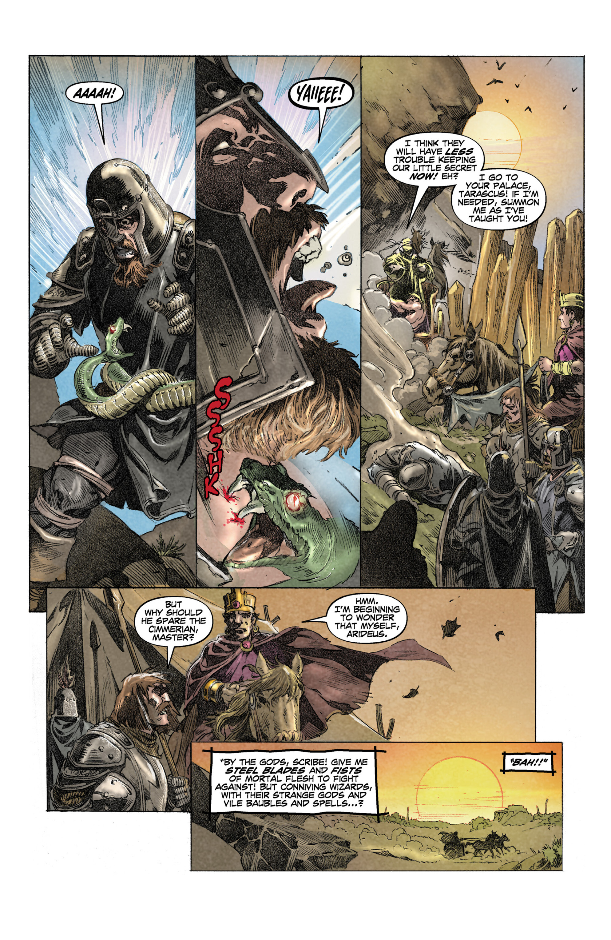 Read online King Conan Chronicles Epic Collection comic -  Issue # Wolves And Dragons (Part 1) - 45