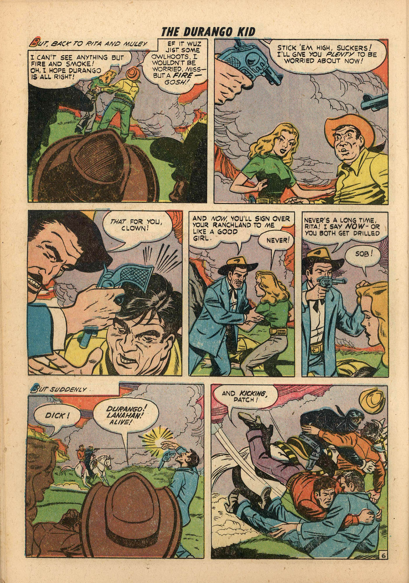 Read online Charles Starrett as The Durango Kid comic -  Issue #3 - 23