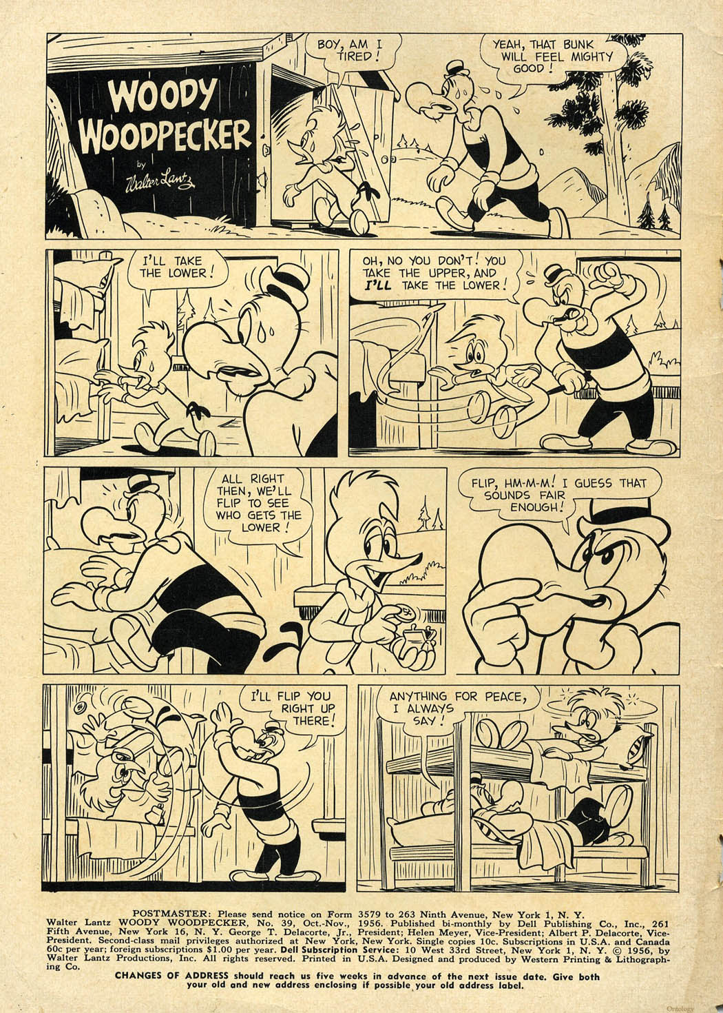 Read online Walter Lantz Woody Woodpecker (1952) comic -  Issue #39 - 2