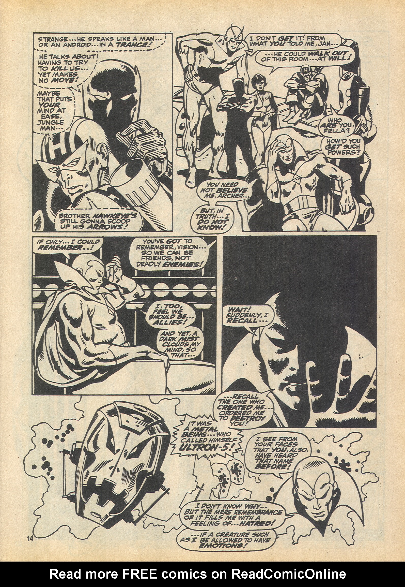 Read online The Avengers (1973) comic -  Issue #83 - 14