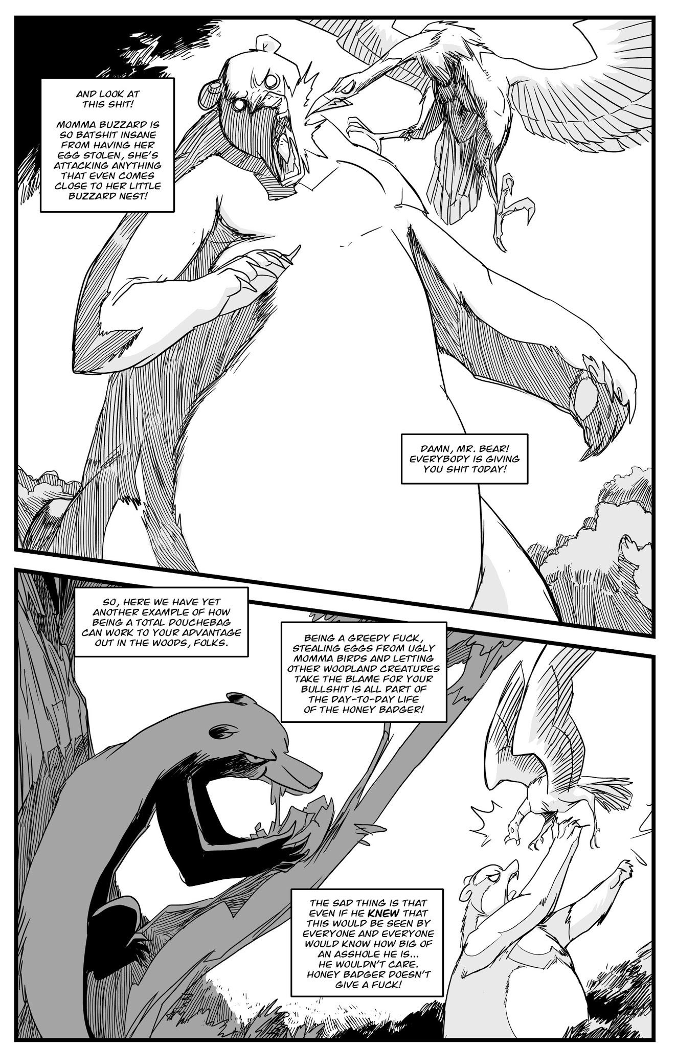 Read online Honey Badger comic -  Issue # Full - 10