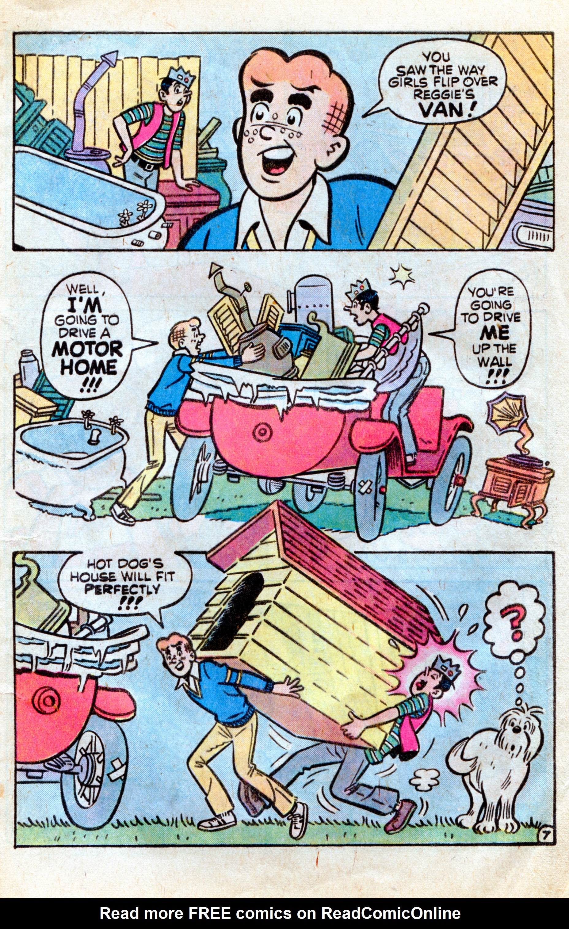 Read online Archie's Car comic -  Issue # Full - 9
