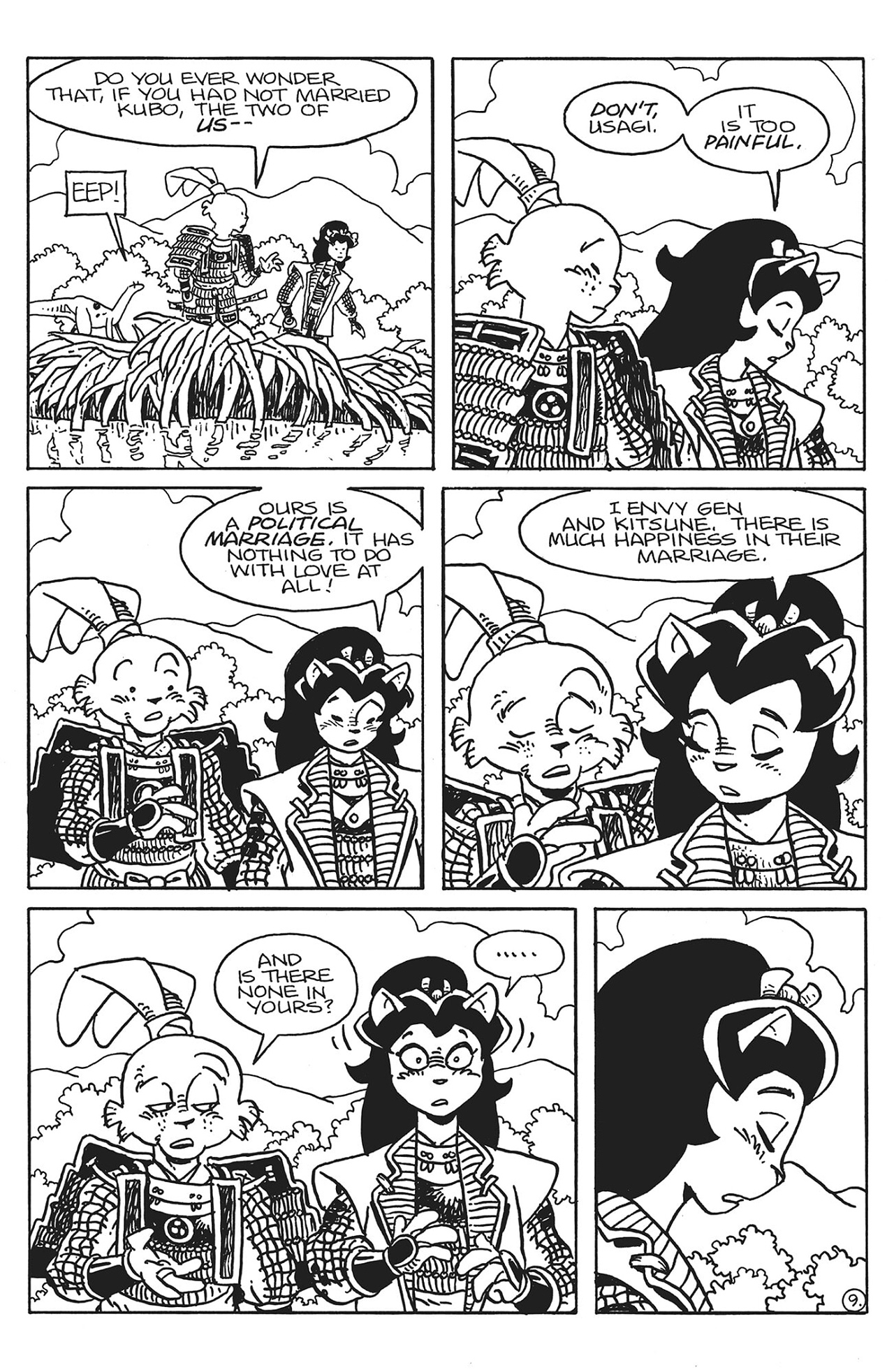 Read online Teenage Mutant Ninja Turtles/Usagi Yojimbo: WhereWhen #1: Director’s Cut comic -  Issue #1: Director’s Cut Full - 10
