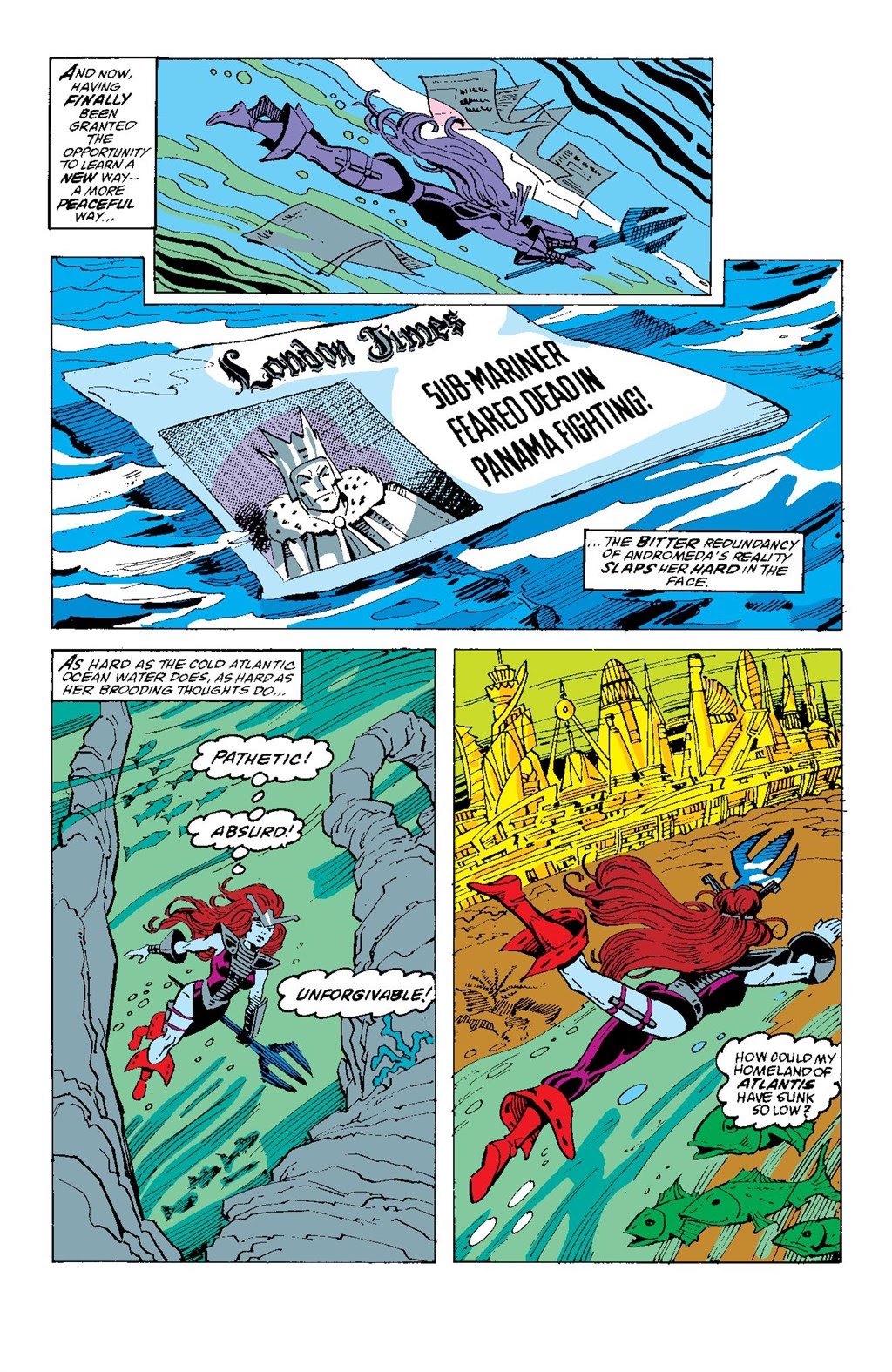 Read online Atlantis Attacks comic -  Issue # _The Original Epic (Part 4) - 9