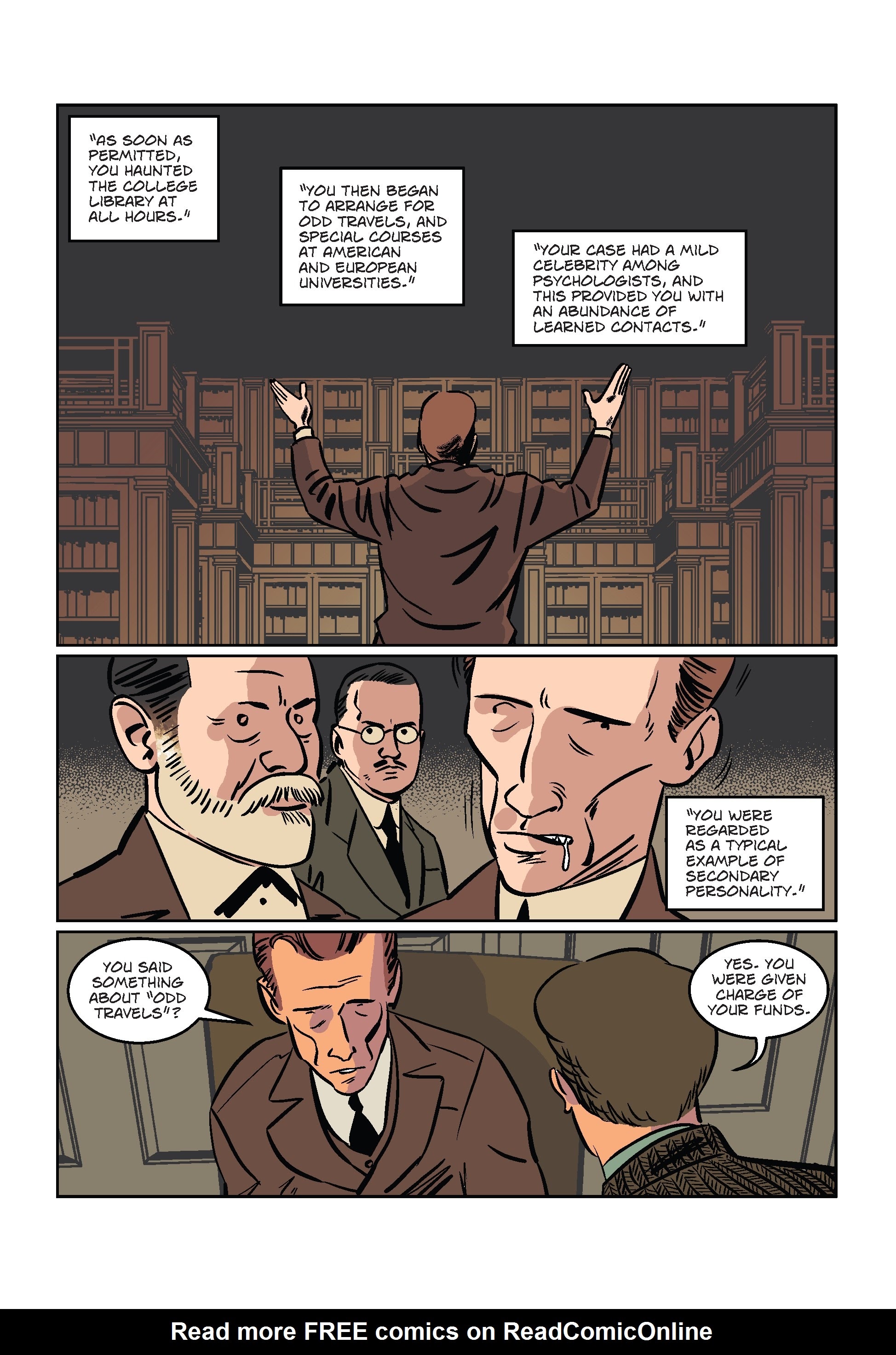 Read online H.P. Lovecraft The Shadow Out of Time comic -  Issue # TPB - 20