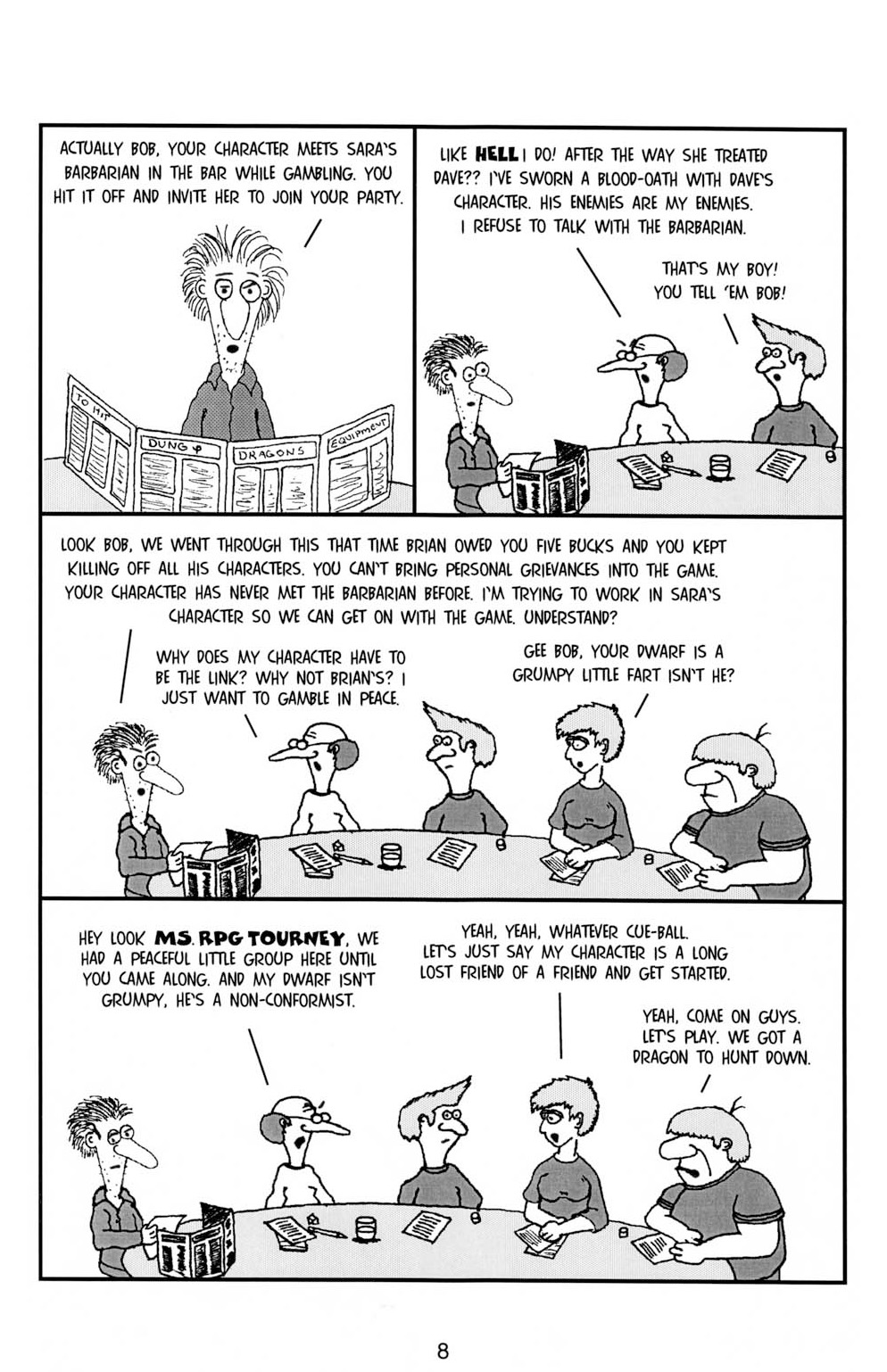Read online Knights of the Dinner Table comic -  Issue #2 - 10