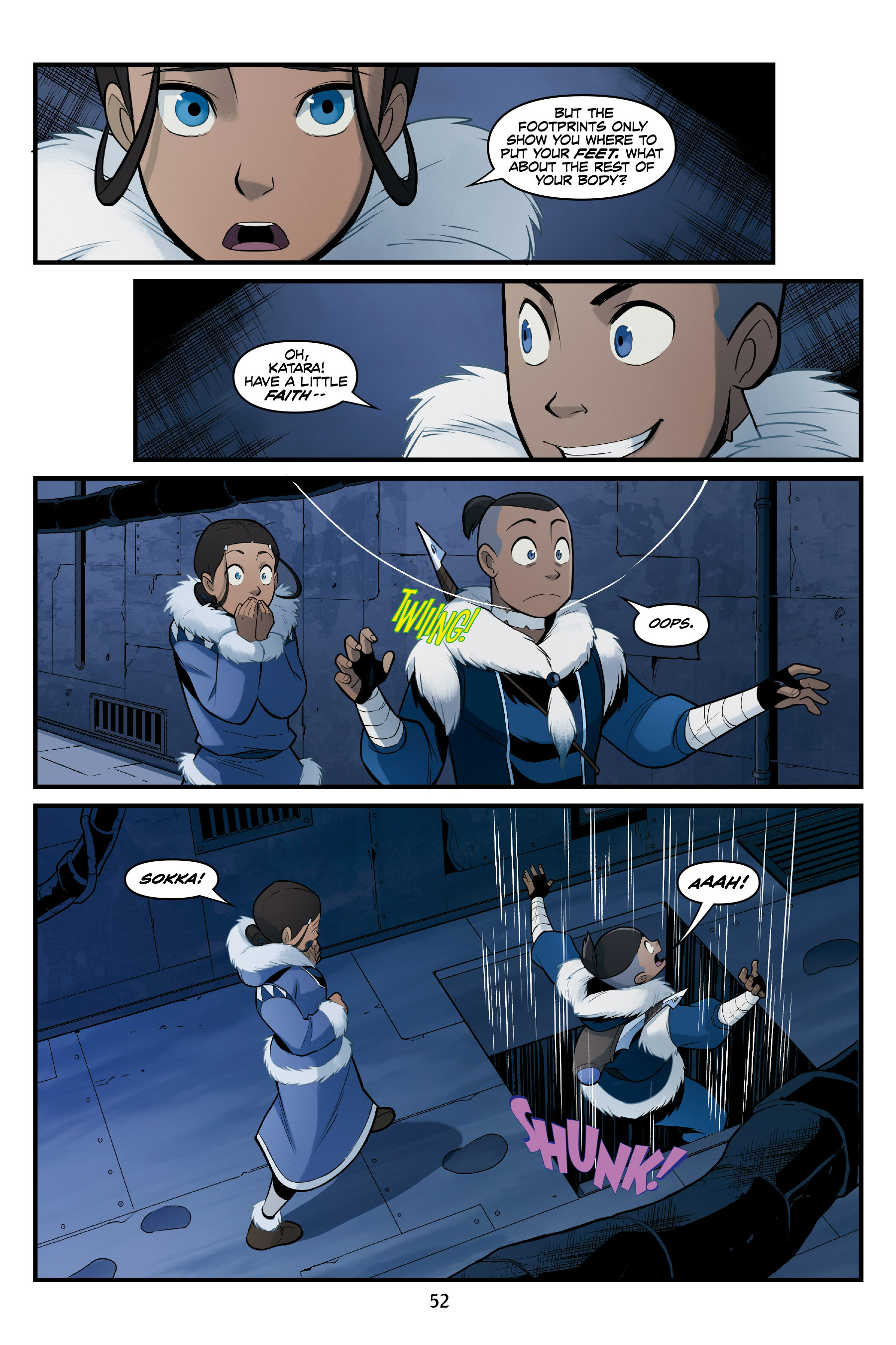 Read online Nickelodeon Avatar: The Last Airbender - North and South comic -  Issue #1 - 52