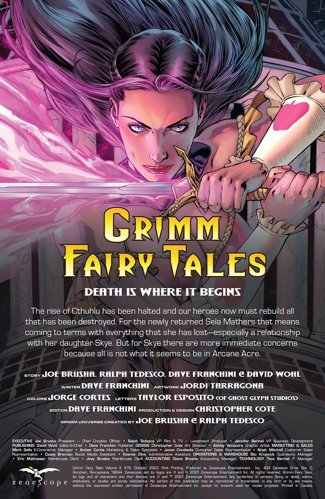 Grimm Fairy Tales (2016) issue 76 - Page 2